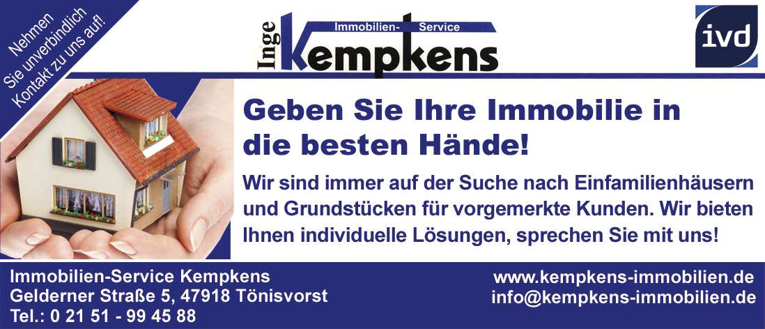 Kempkens Inge Immobilienservice Immobilienmakler Bei Immoscout