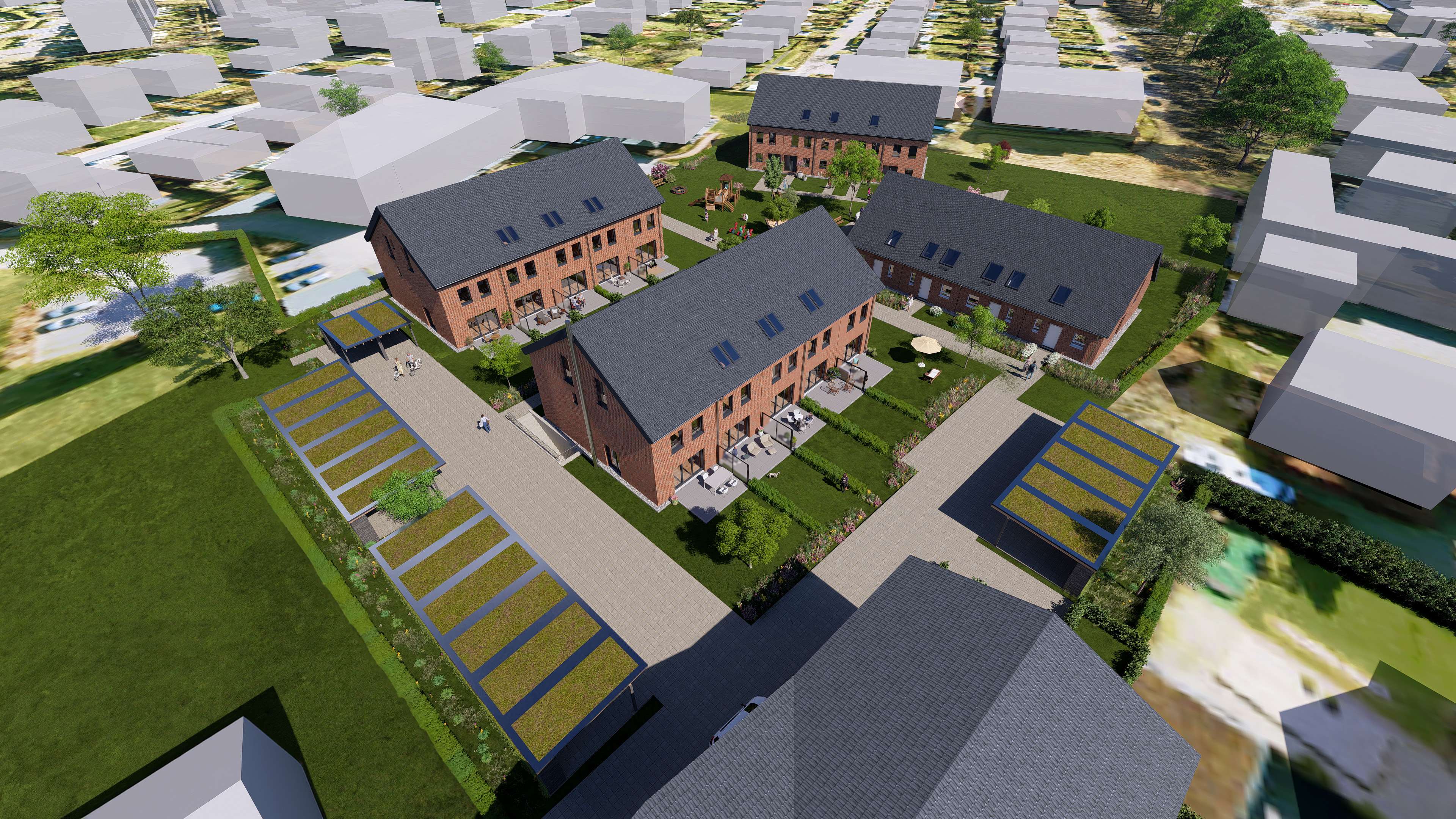 Attraktive Stadthäuser in Duvenstedt - Hamburg / Duvenstedt