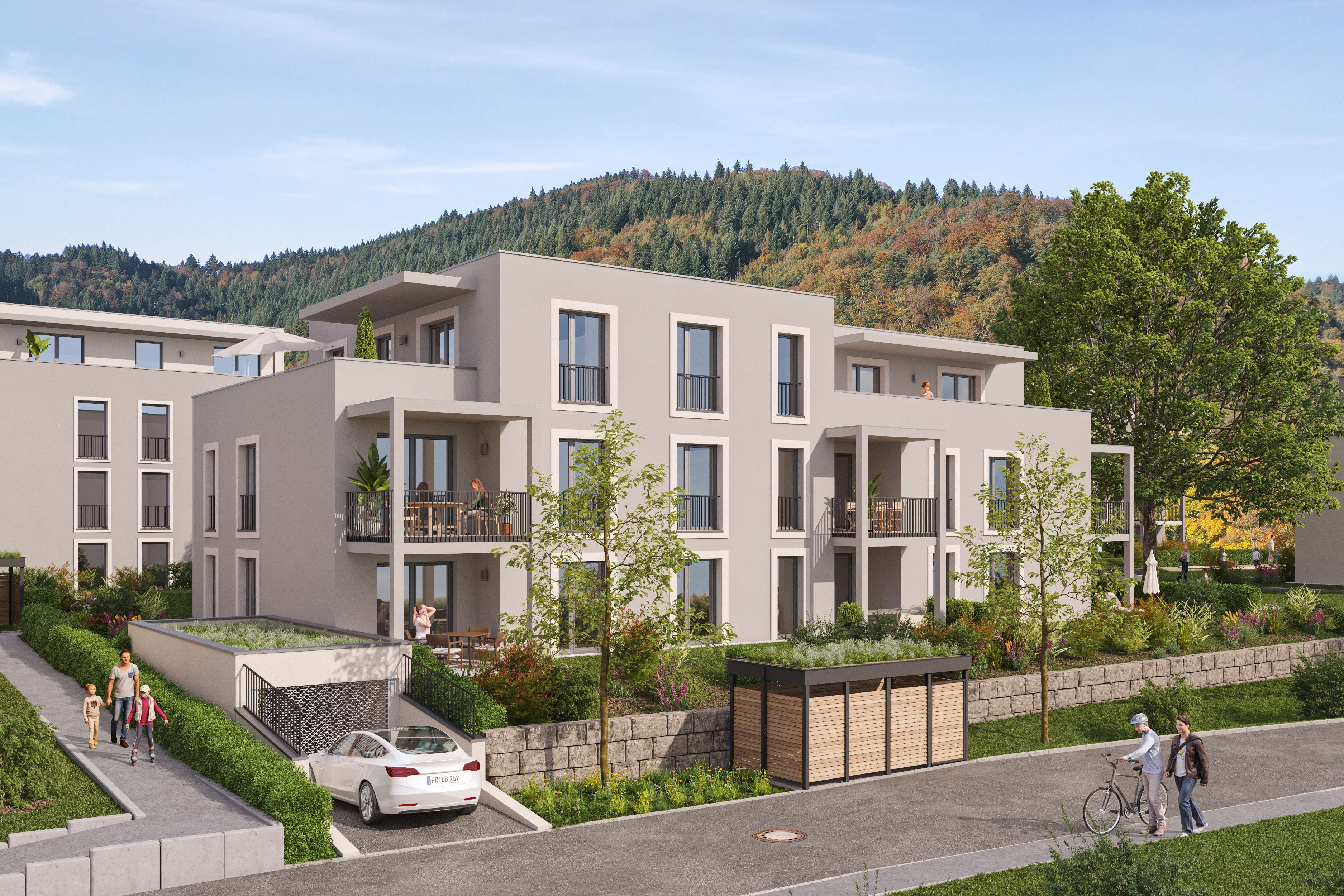 Wohnen an Elzufer in Waldkirch-Kollnau