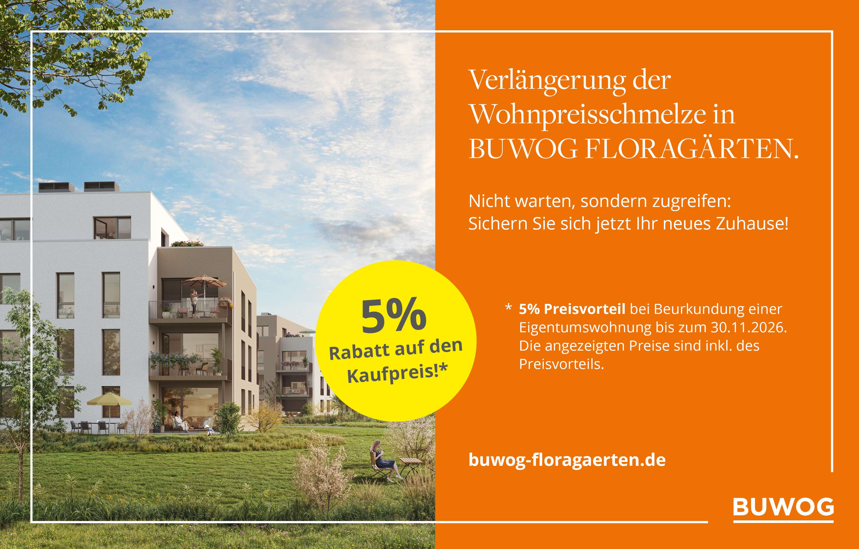 BUWOG FLORAGÄRTEN im Quartier Naunhof - Naunhof