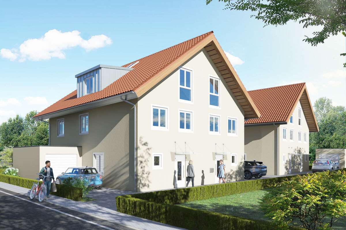 Neubau 4 DHH in Weilhem - Weilheim