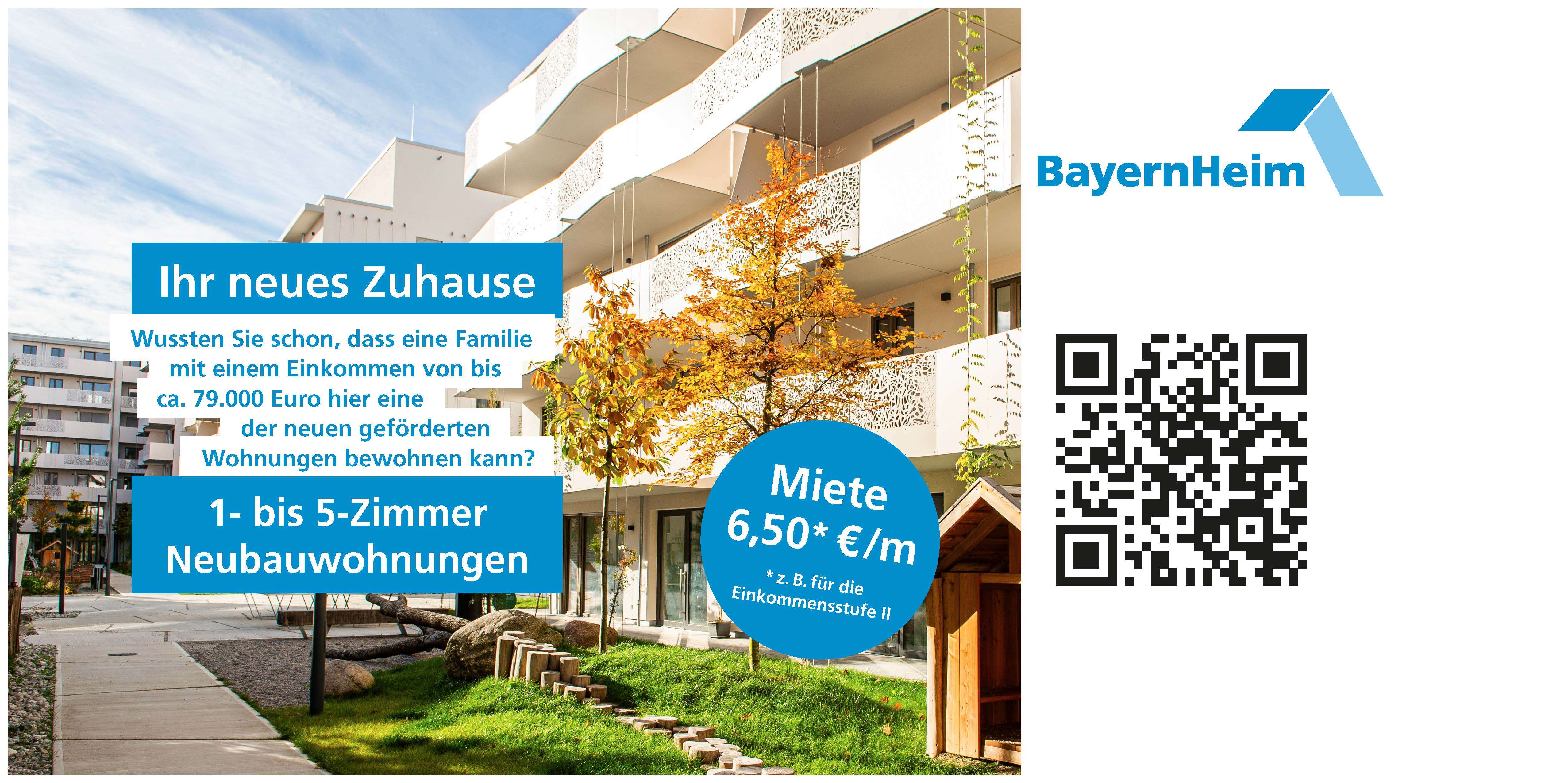 Banaterstraße 4-8 und 14-18 ab 6,50 €/m² - Geretsried