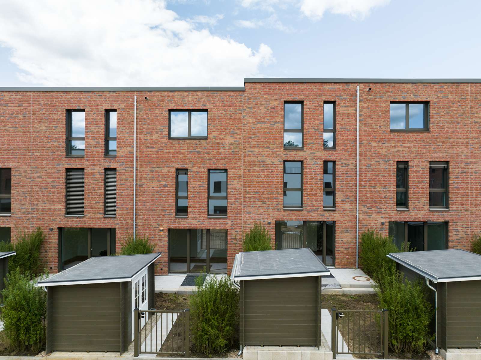 Moderne Reihenhäuser Wasserstadt Limmer - Hannover