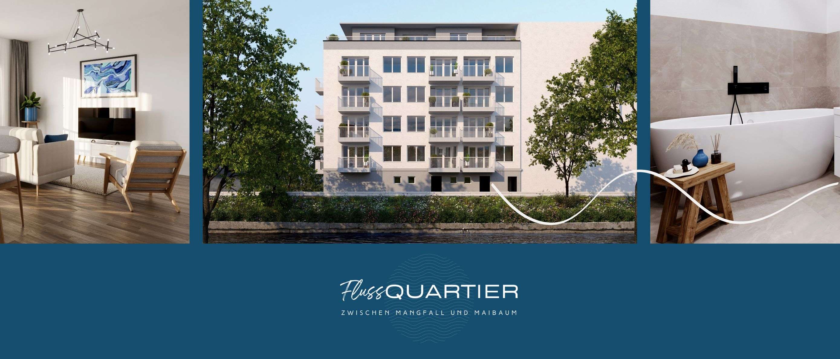 Das Flussquartier Kolbermoor - Kolbermoor