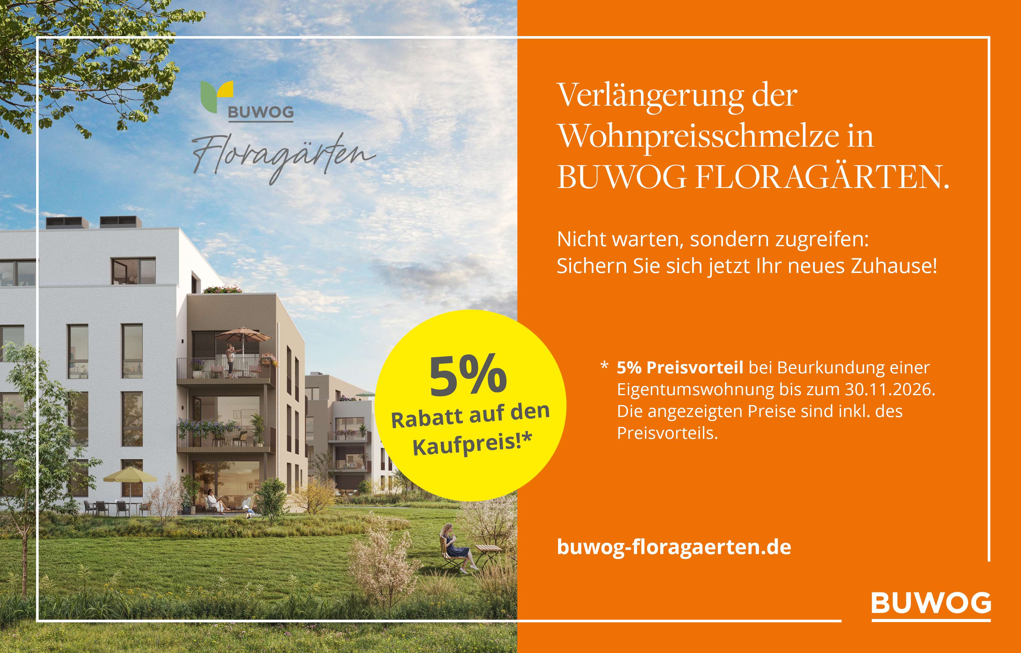 BUWOG FLORAGÄRTEN im Quartier Nuwenhöfe - Naunhof