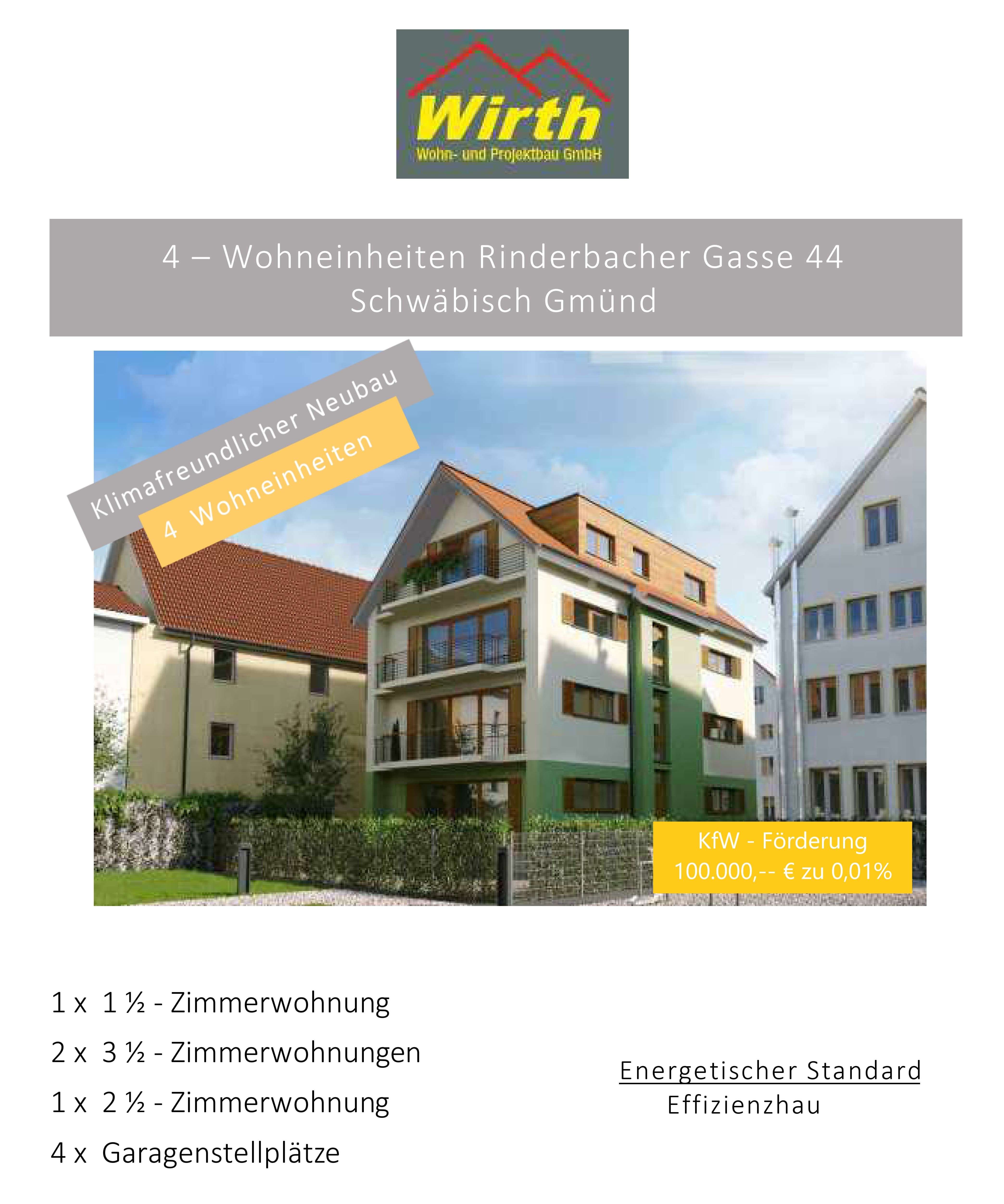 4-WE  Rinderbacher Gasse - Schwäbisch Gmünd