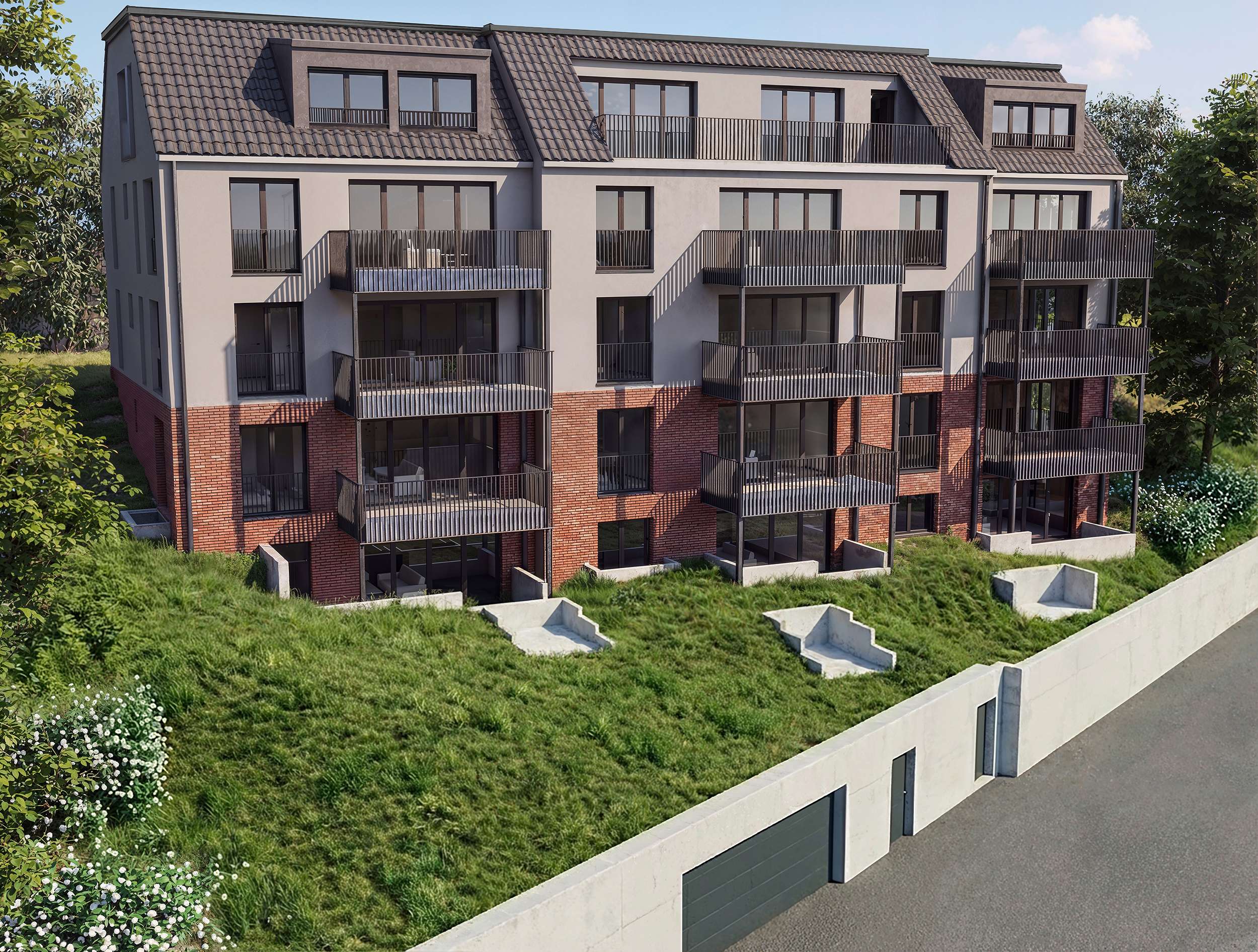 Neubau auf der Aachener Hörn - Aachen