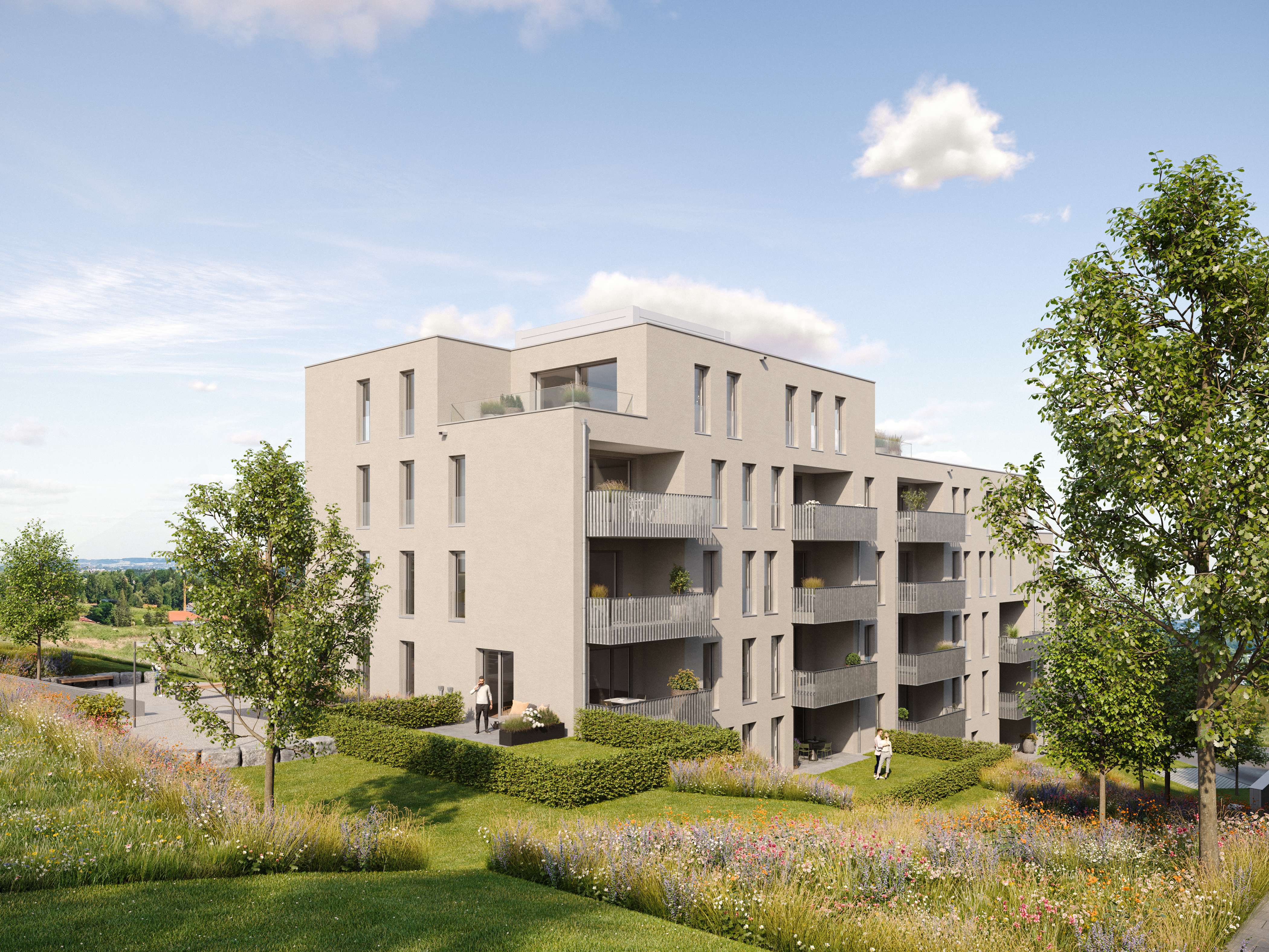 ALPENSCHIMMERN Kempten Haus B - Kempten (Allgäu)