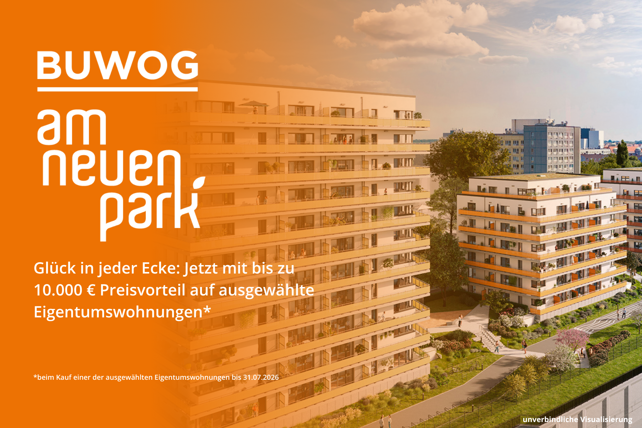 BUWOG AM NEUEN PARK – Bald bezugsfertig!