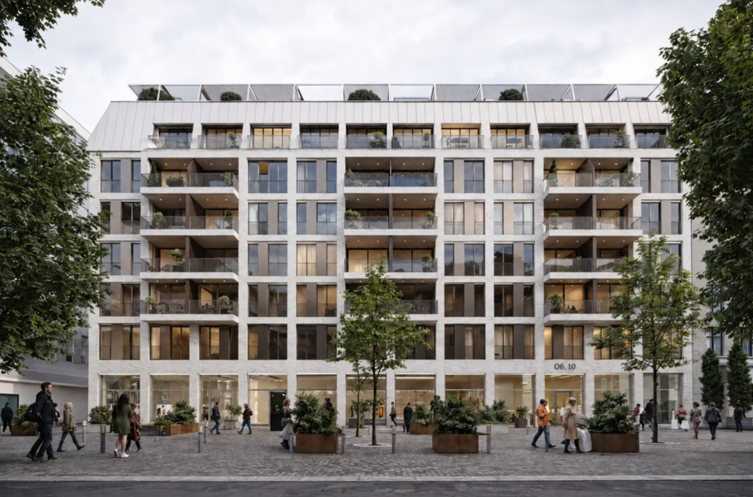 THE SIX | Wohnen an den Kapuzinerplanken - Mannheim