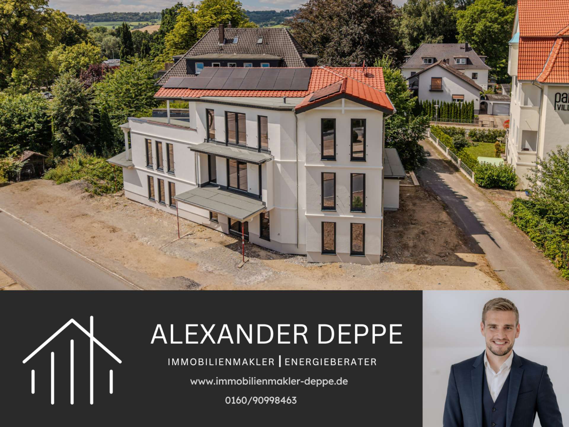 Neubau in Bestlage an der Hauptallee - Bad Pyrmont