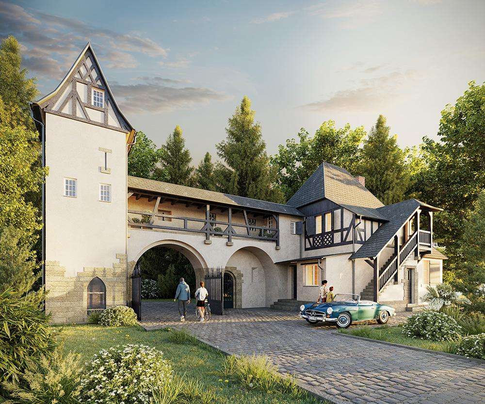 Neue Hakeburg - Bestand - Kleinmachnow