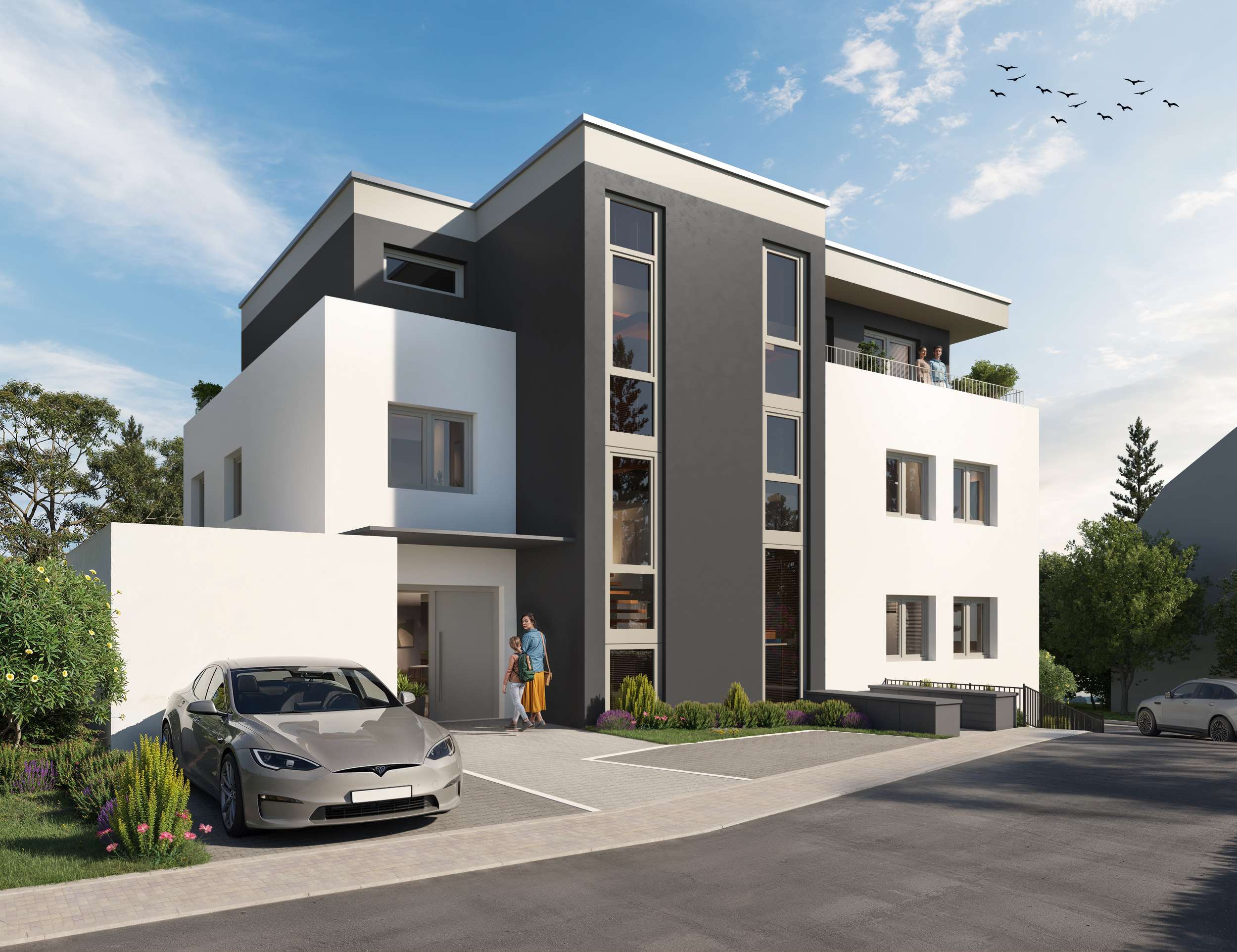 Modernes Wohnen in Heidkamp - Bergisch Gladbach