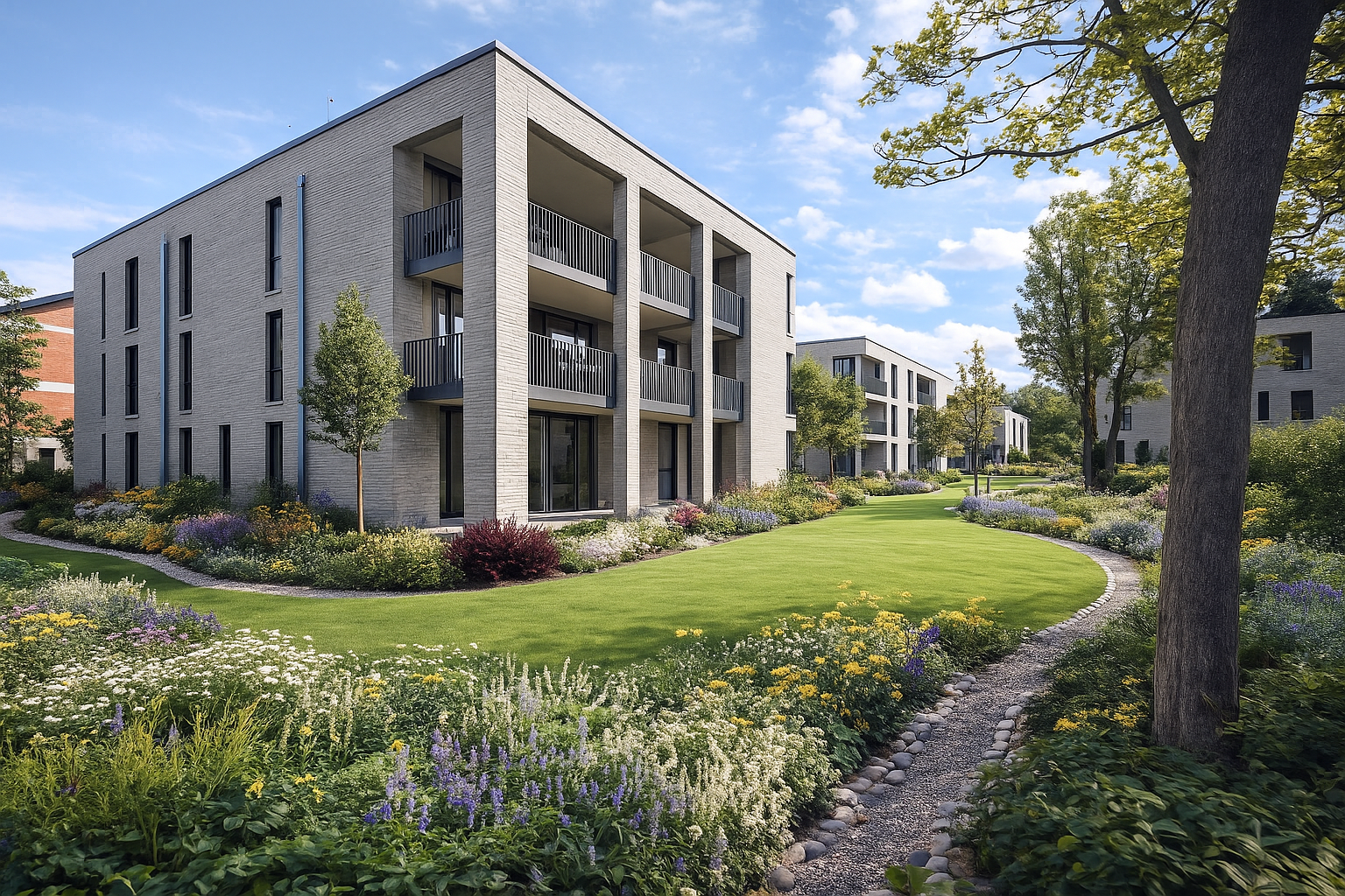 Leben im Park am Henniger Turm - Frankfurt
