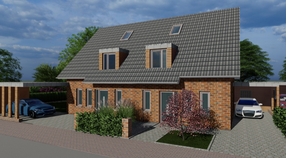 Neubaudoppelhaushälften in Wardenburg - Wardenburg