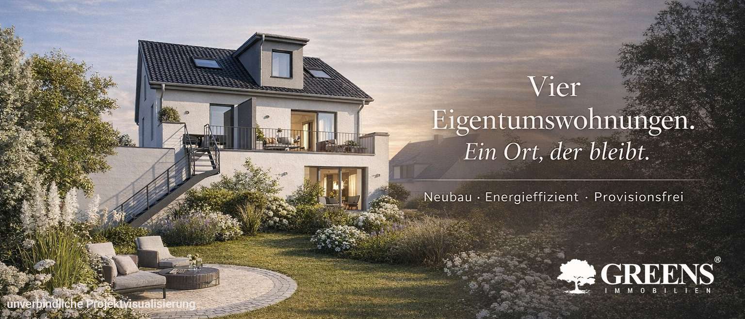 Vier Eigentumswohnungen. - Ratingen