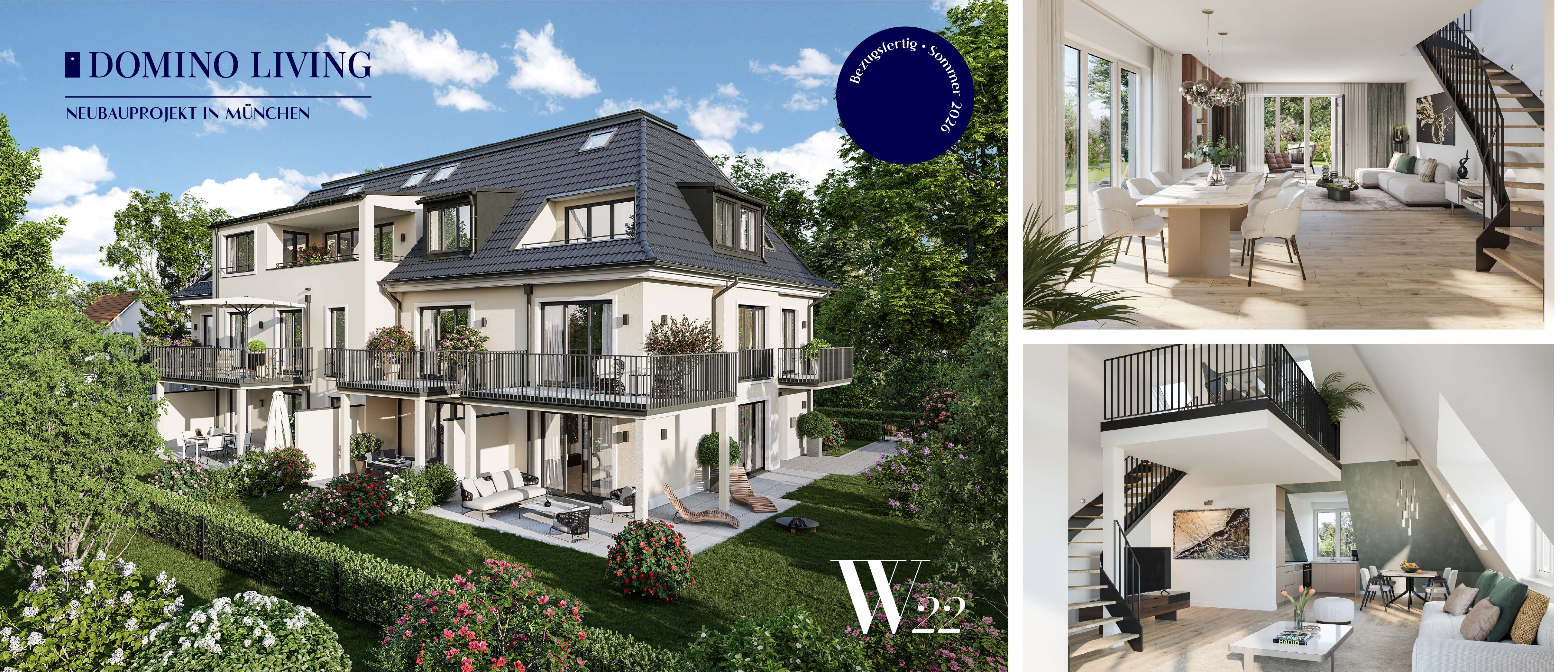 W 22 - Neubauvorhaben in Waldtrudering - München