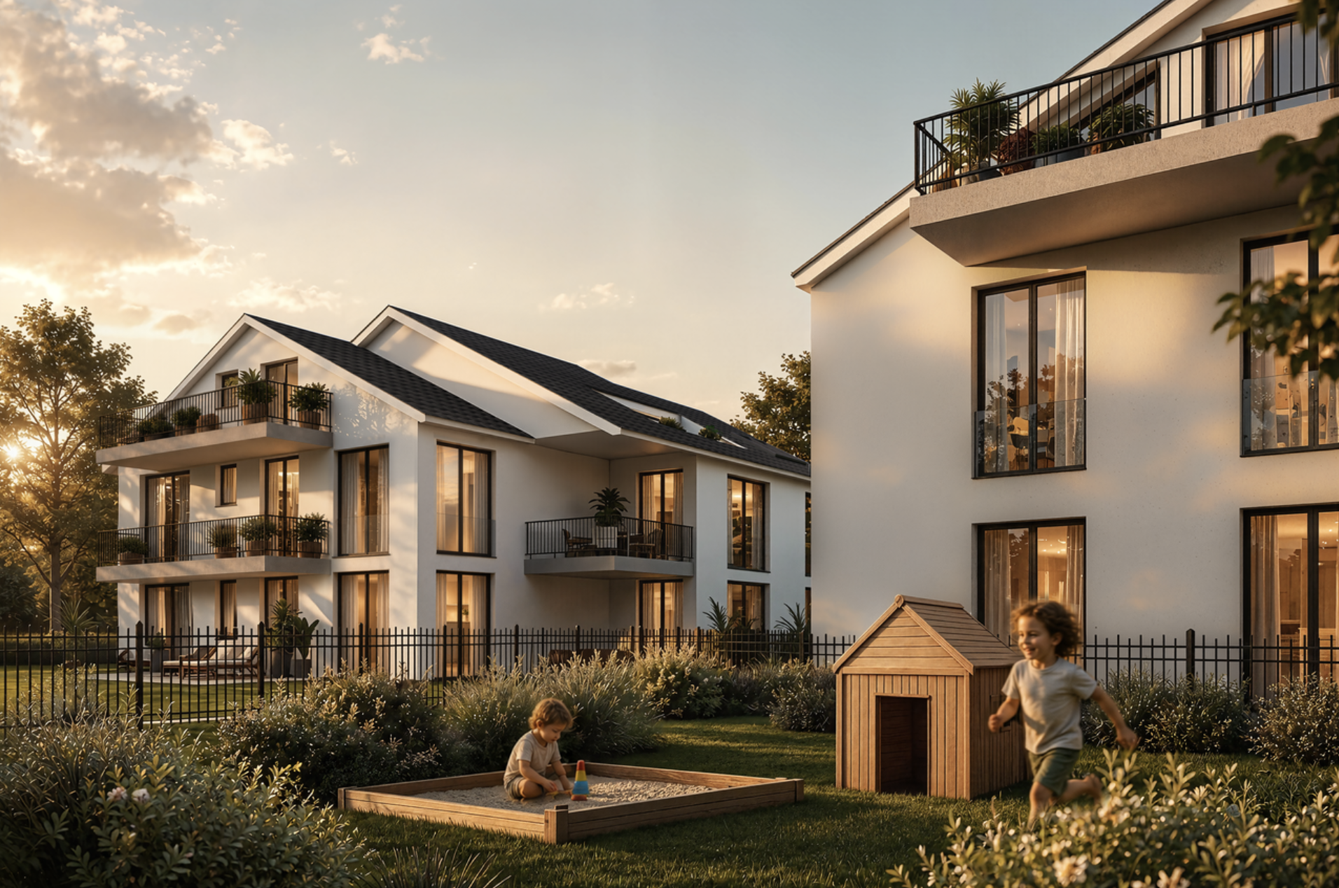 Isartal Ensemble - Neubau Pullach - Pullach im Isartal