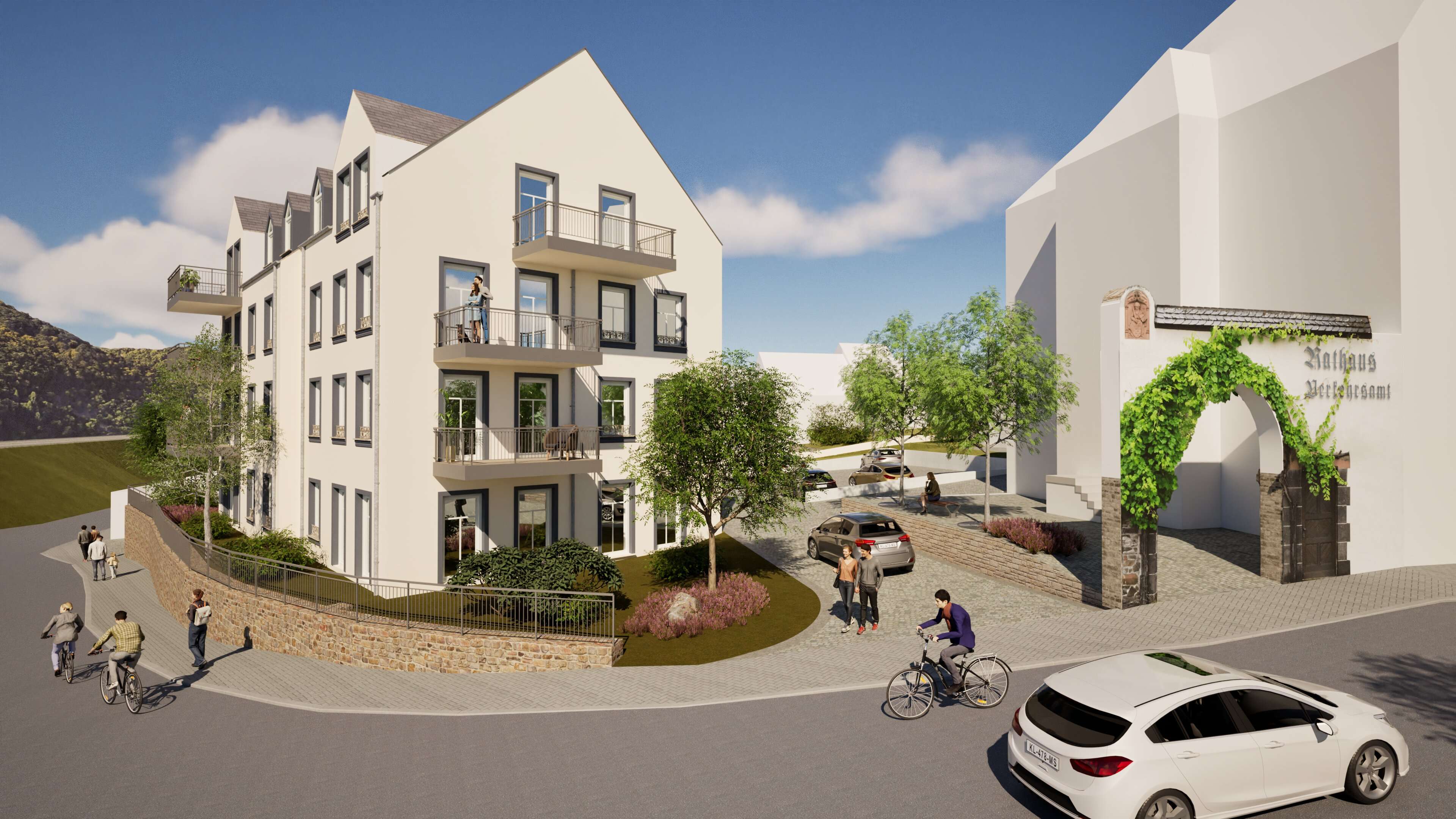 Exklusiv Wohnen mit Moselblick - Winningen