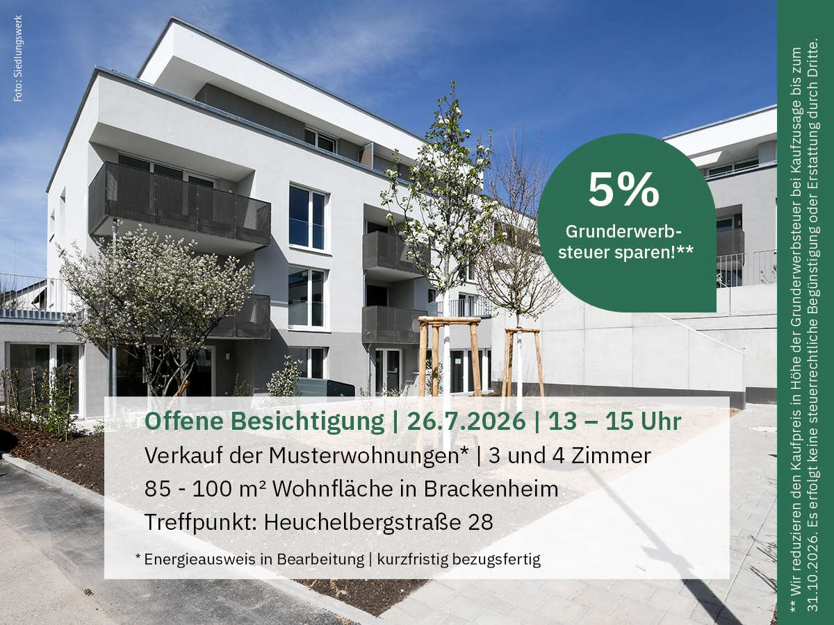 Eigentumswohnungen in Brackenheim - Brackenheim