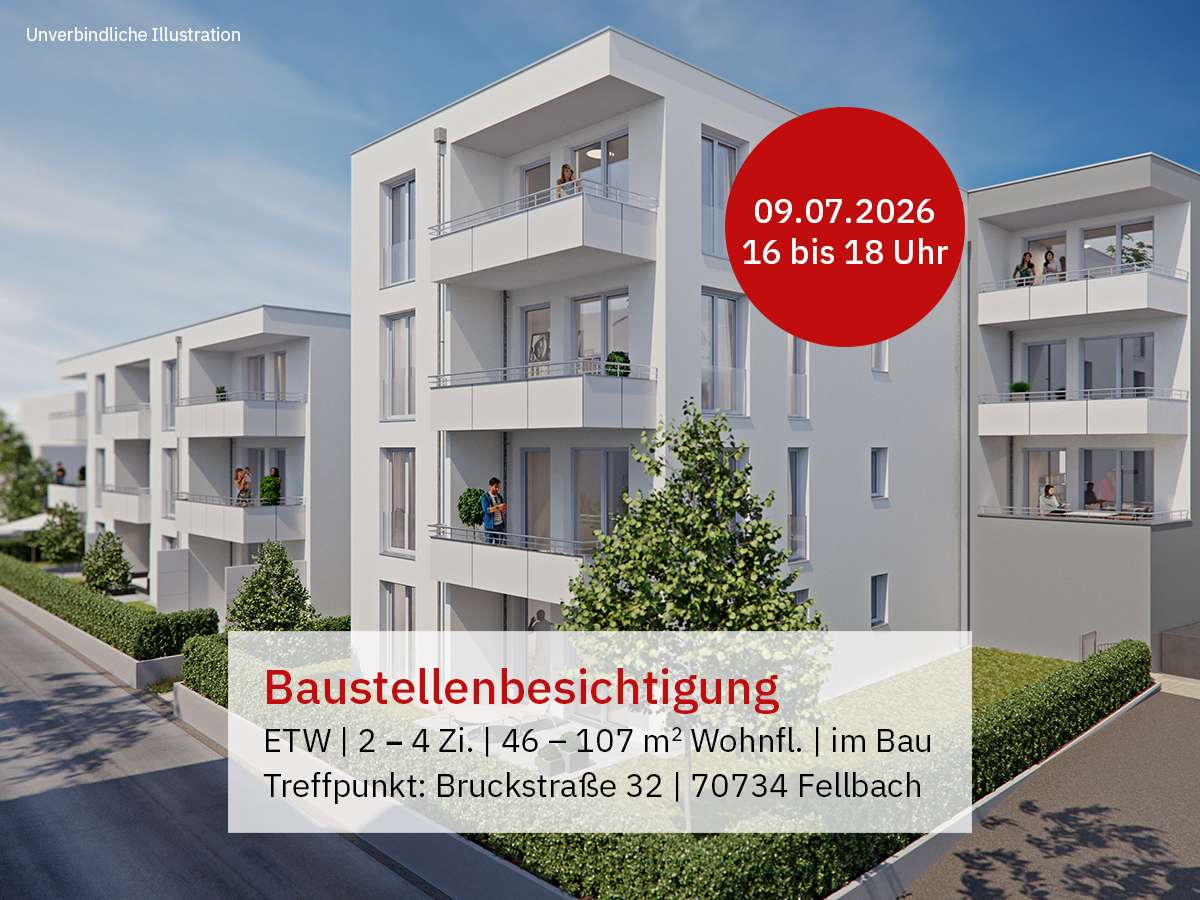 Fellbach Bruckwiesenweg, ETW - Fellbach