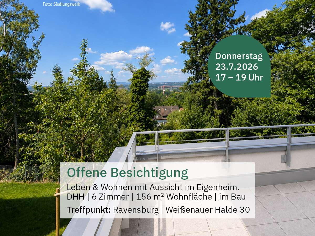 Ravensburg-Eschach: Weißenauer Halde - Ravensburg