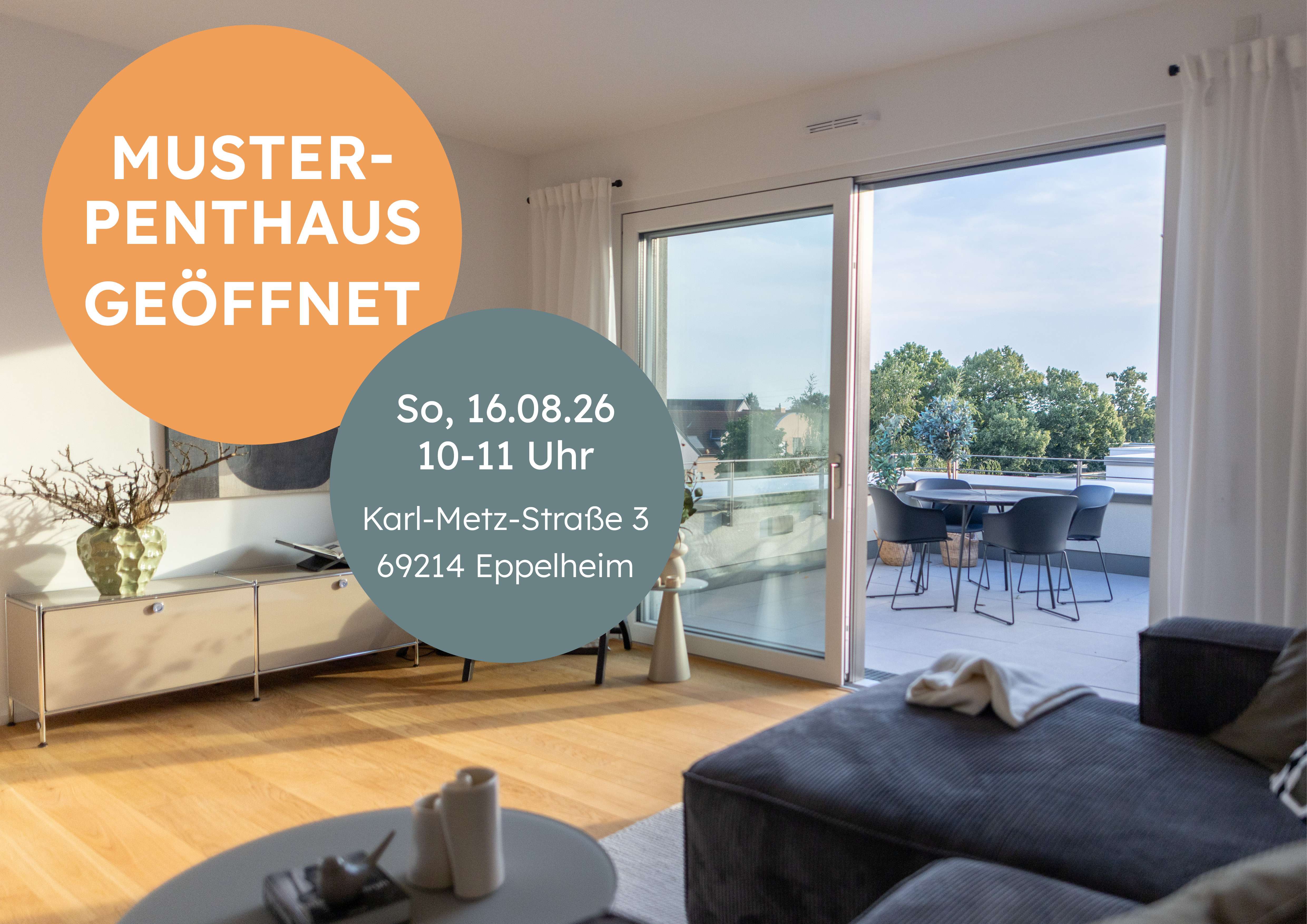 MittE – Wohnungen mit Kühlfunktion. in Eppelheim
