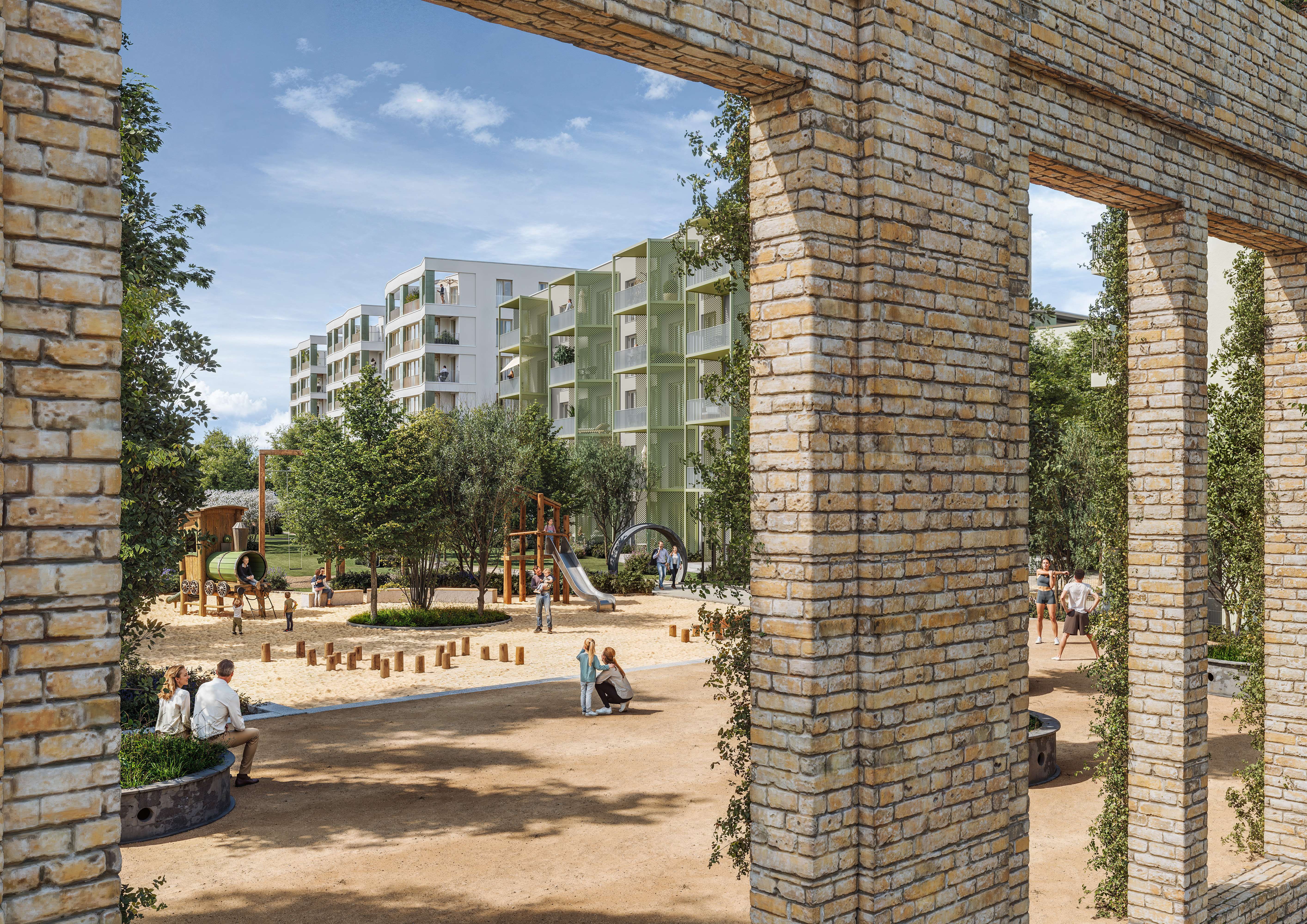 SCHWETZINGER HÖFE - Baubeginn 2. Hof