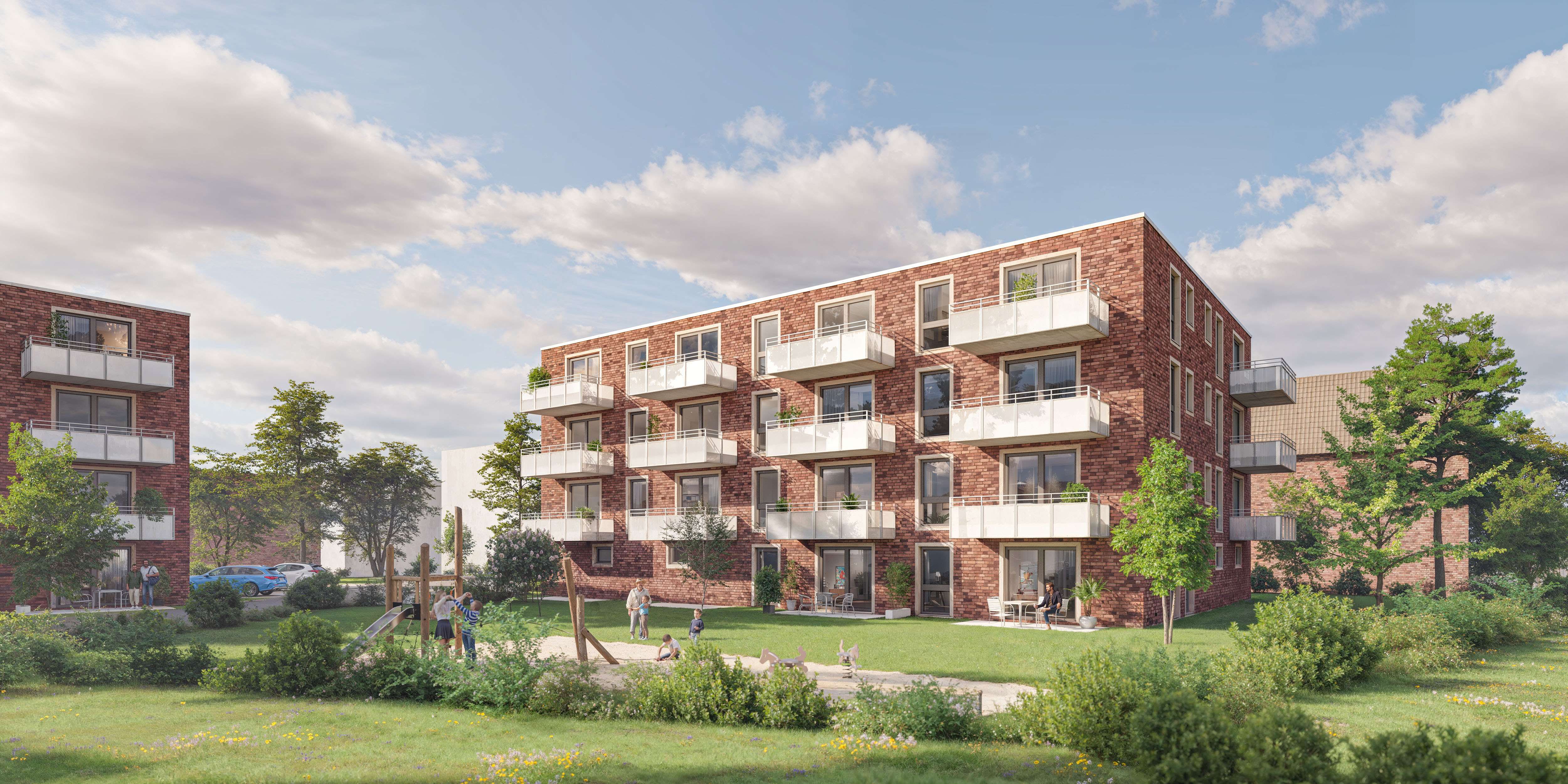 Brunsbüttel, Albert-Schweitzer-Straße - Brunsbüttel