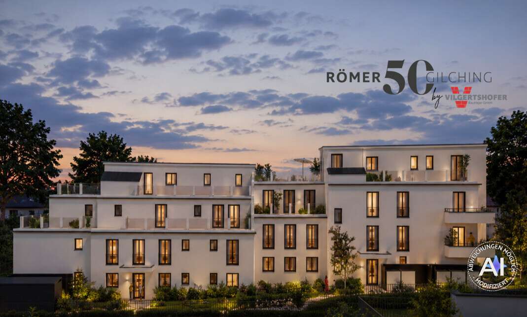 RÖMER 50 GILCHING:
17 Wohnungen & 1 Gew - Gilching
