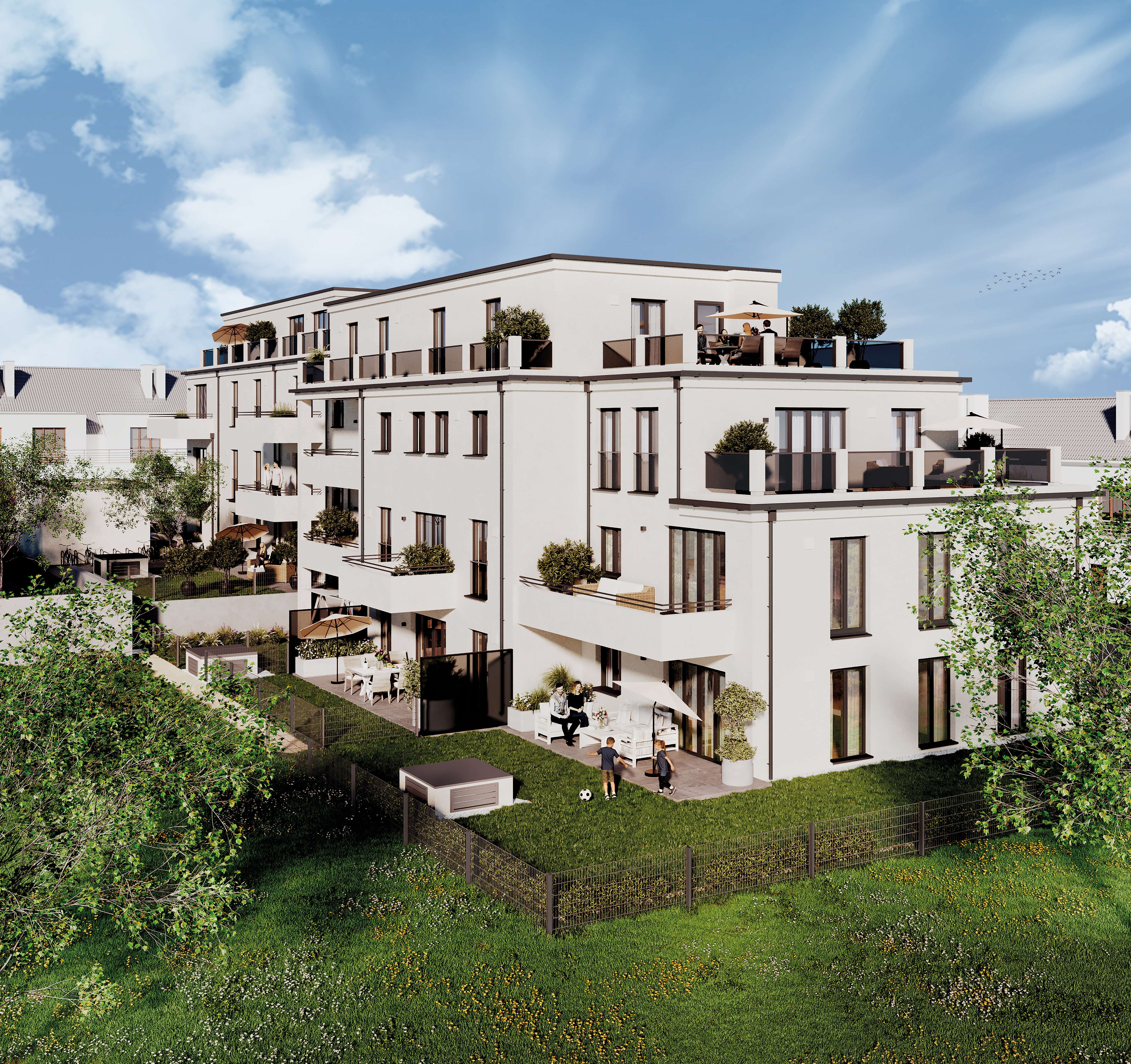 RÖMER 50 GILCHING:
17 Wohnungen & 1 Gew - Gilching