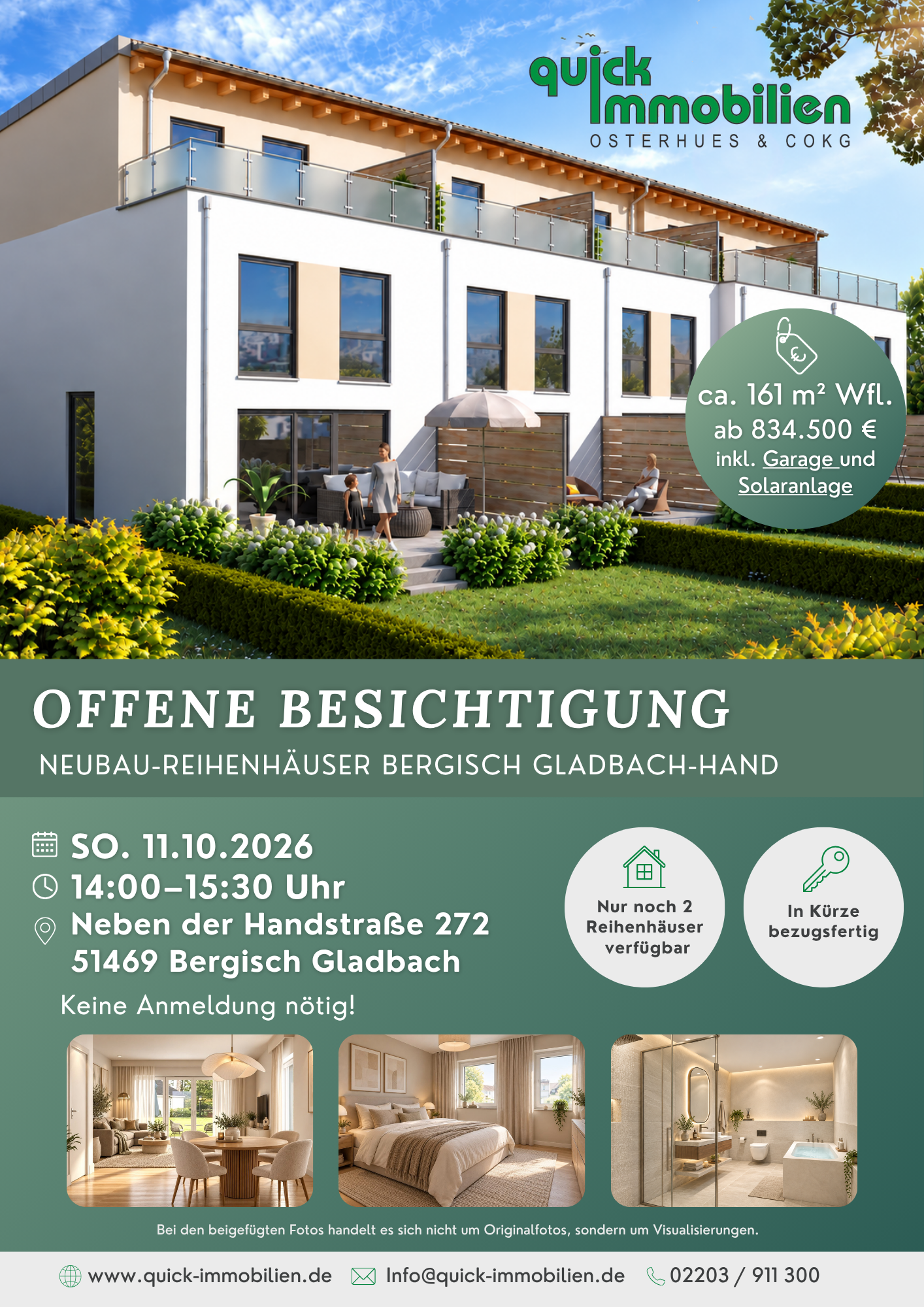 Neubauprojekt in Bergisch Gladbach-Hand - Bergisch Gladbach