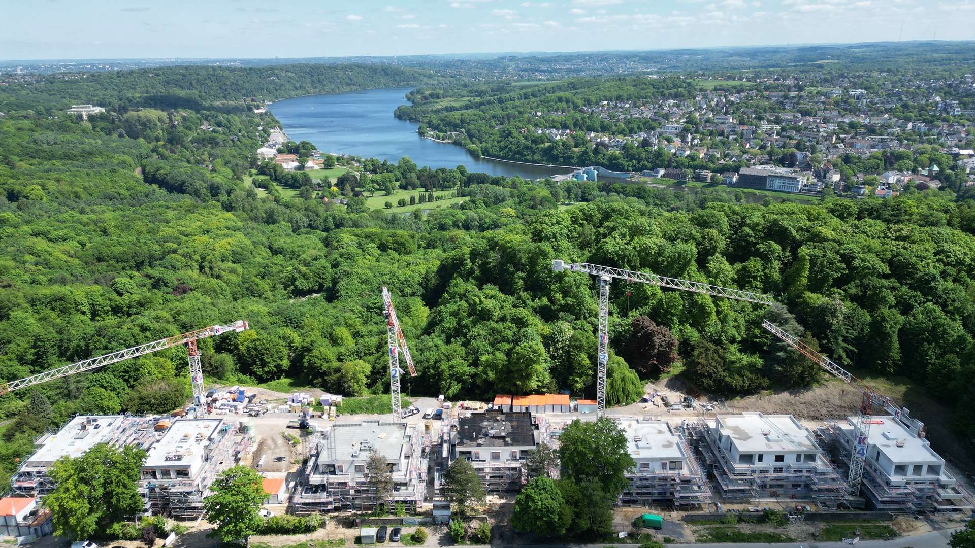 Bredeney Park, Weg zur Platte - Essen / Bredeney