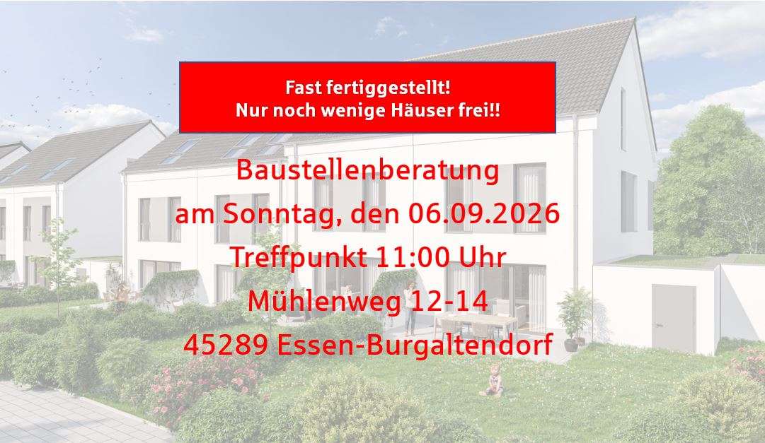 2. Vertriebsabschnitt im Mühlenweg - Essen