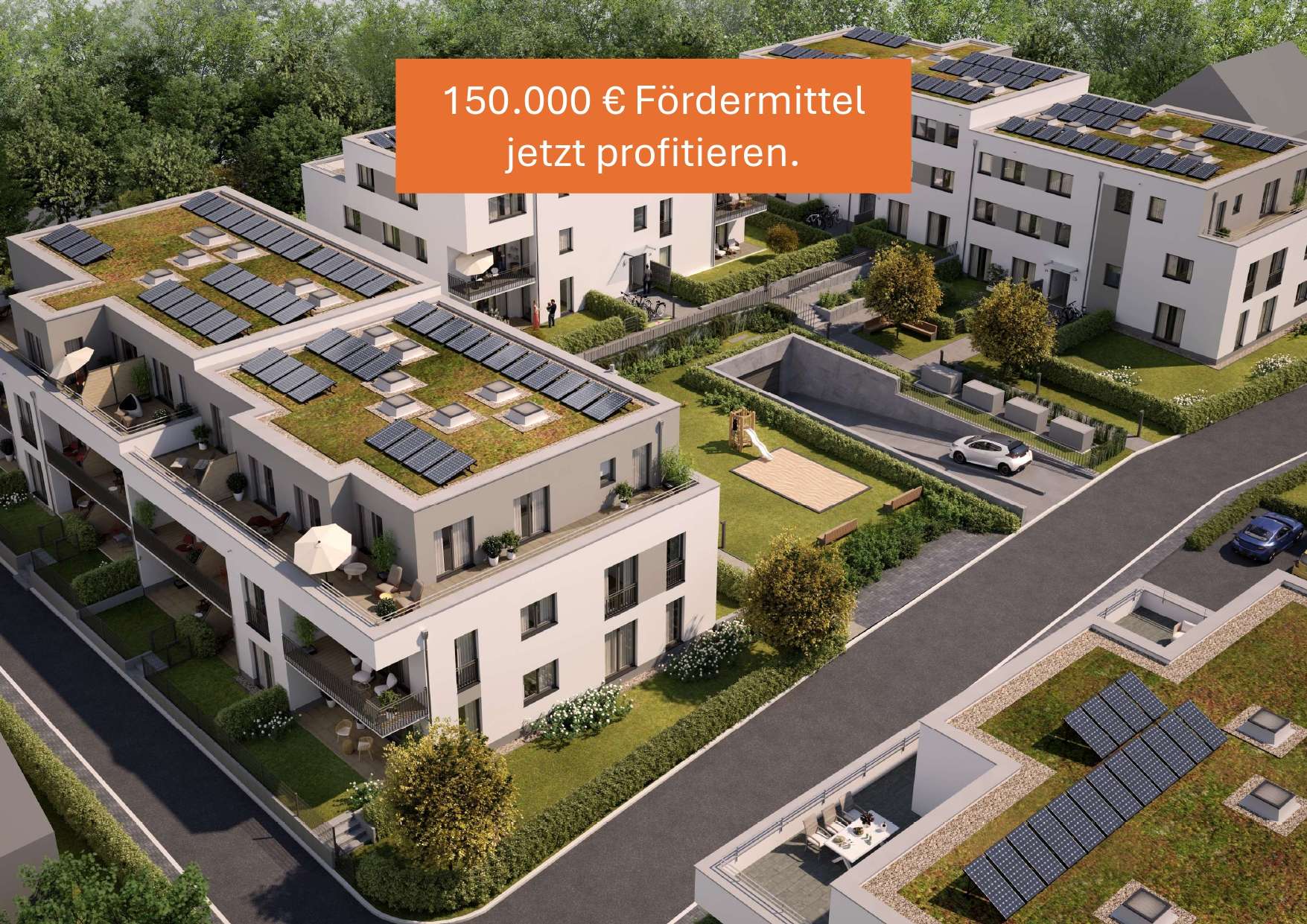 Grüner Wohnen - terraBuschkaulerFeld