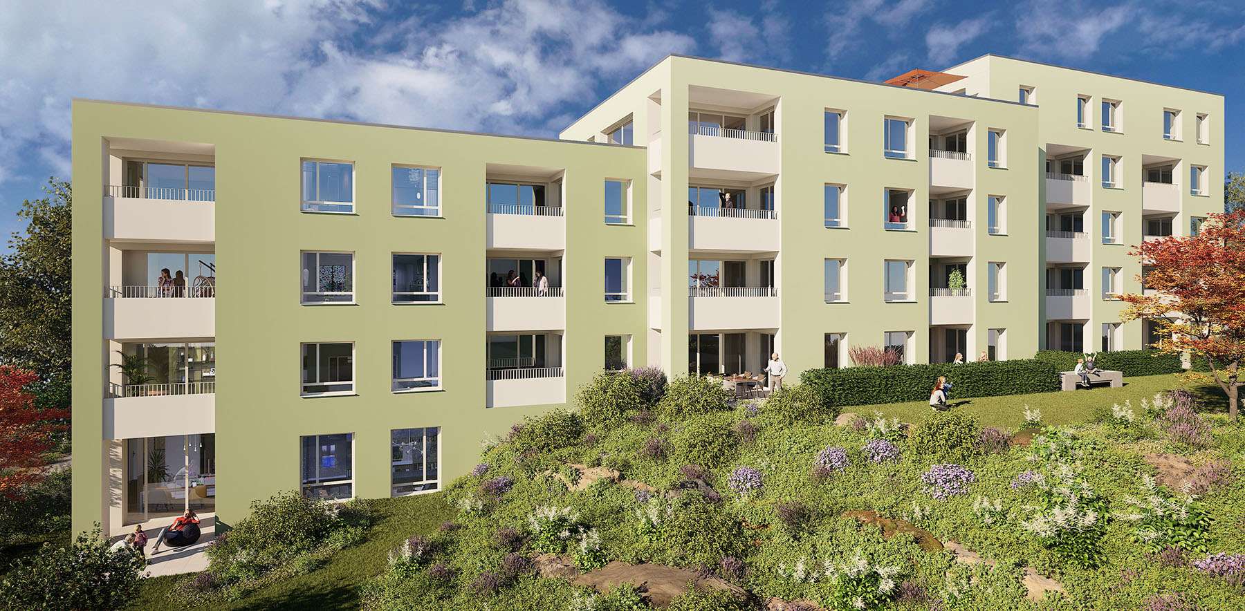 Neubauprojekt Fischbach Neue Mitte - Friedrichshafen