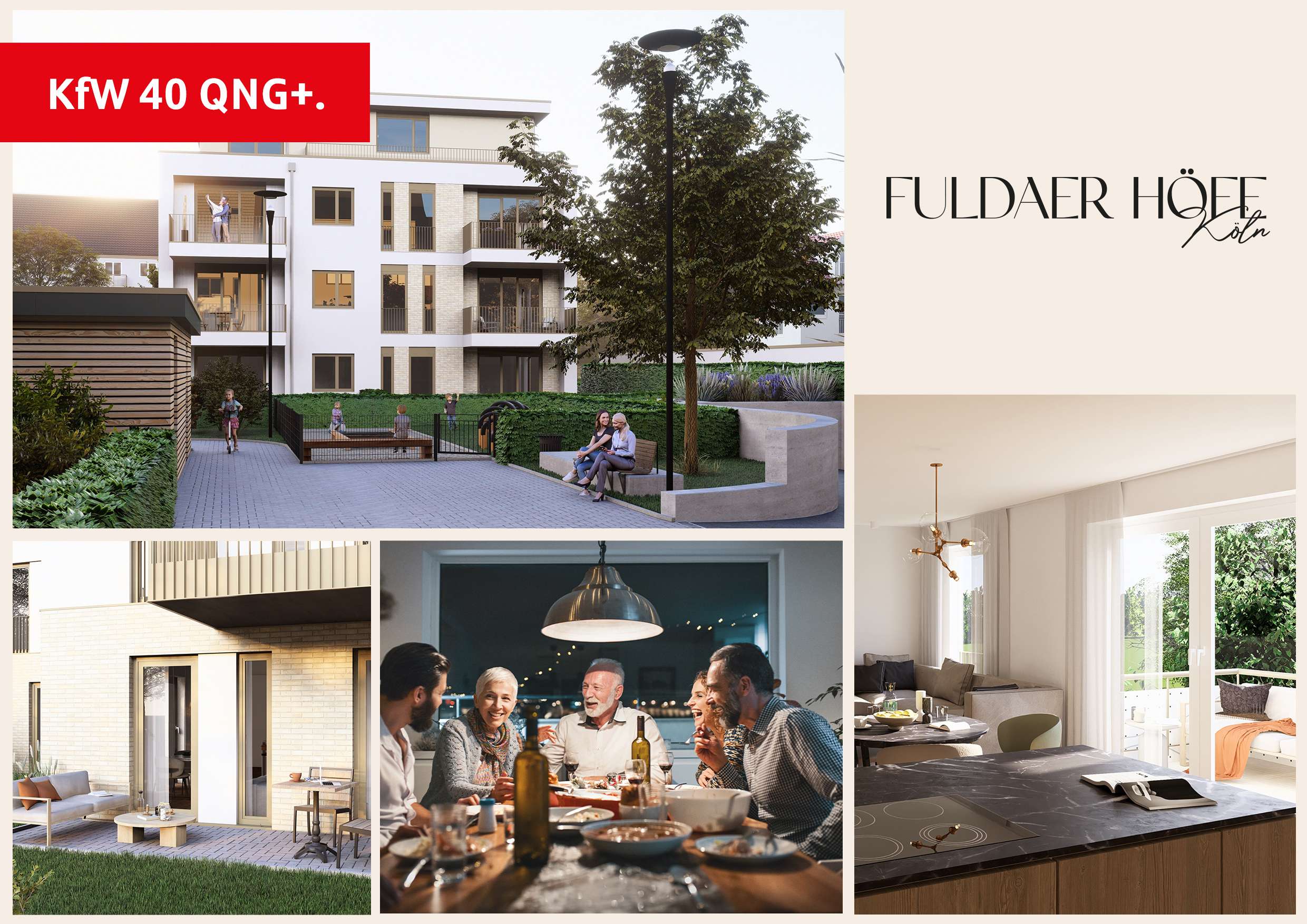 Fuldaer Höfe – Förderung inkl. QNG+ - Köln / Höhenberg