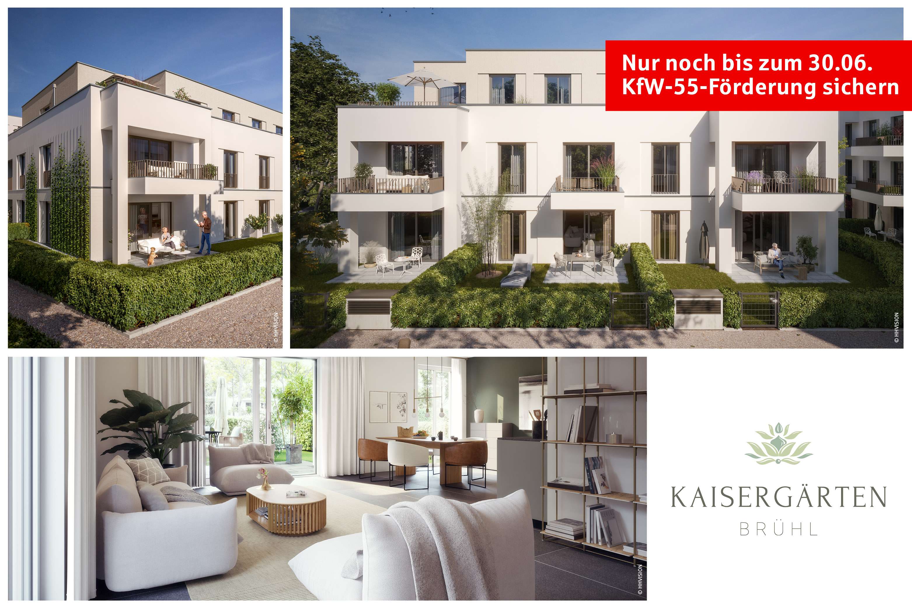 Neubauvorhaben 'Kaisergärten Brühl'