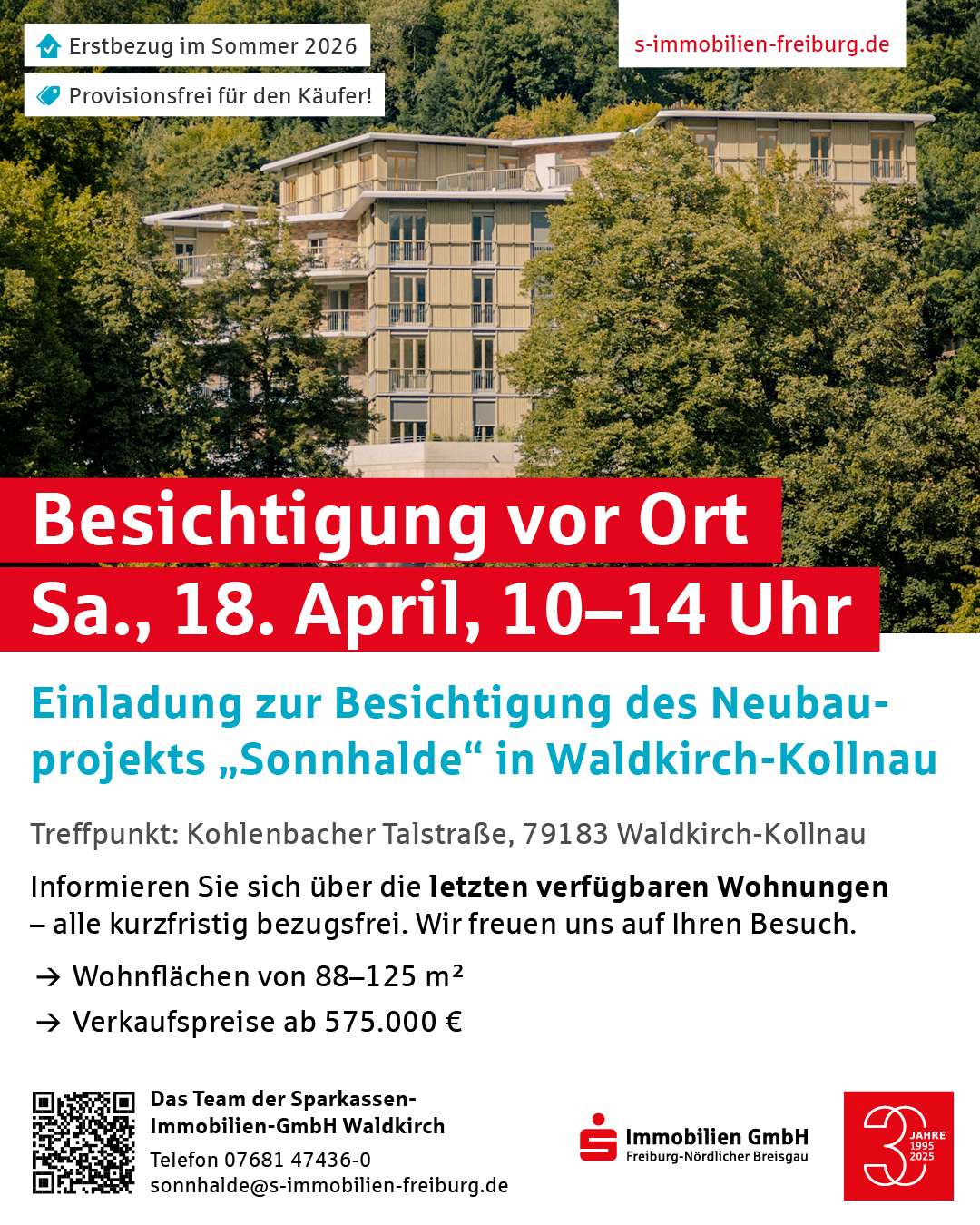 Wohnen an der Sonnhalde in Waldkirch - Waldkirch