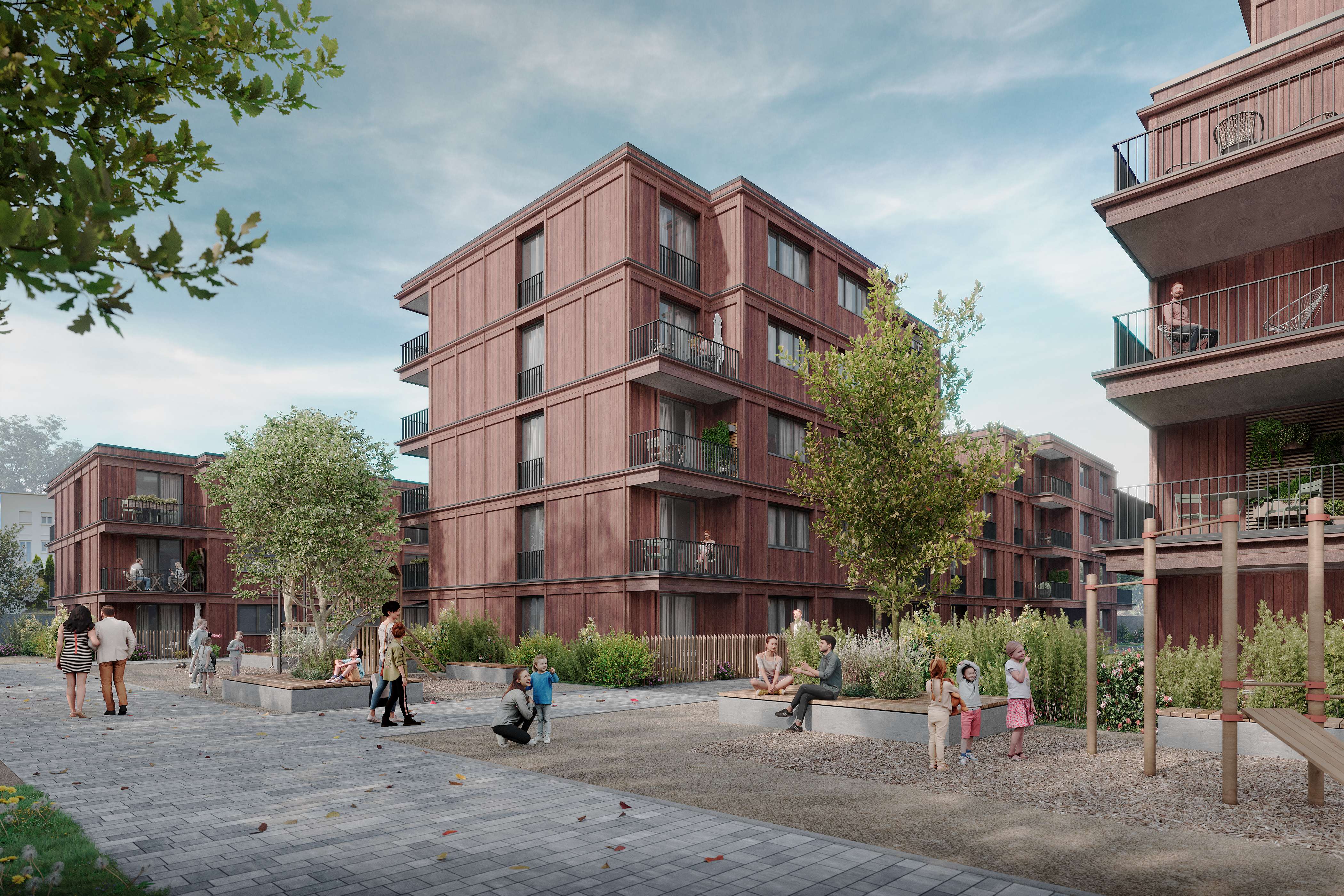 Urban Leben - Ruhig Wohnen - Freiburg