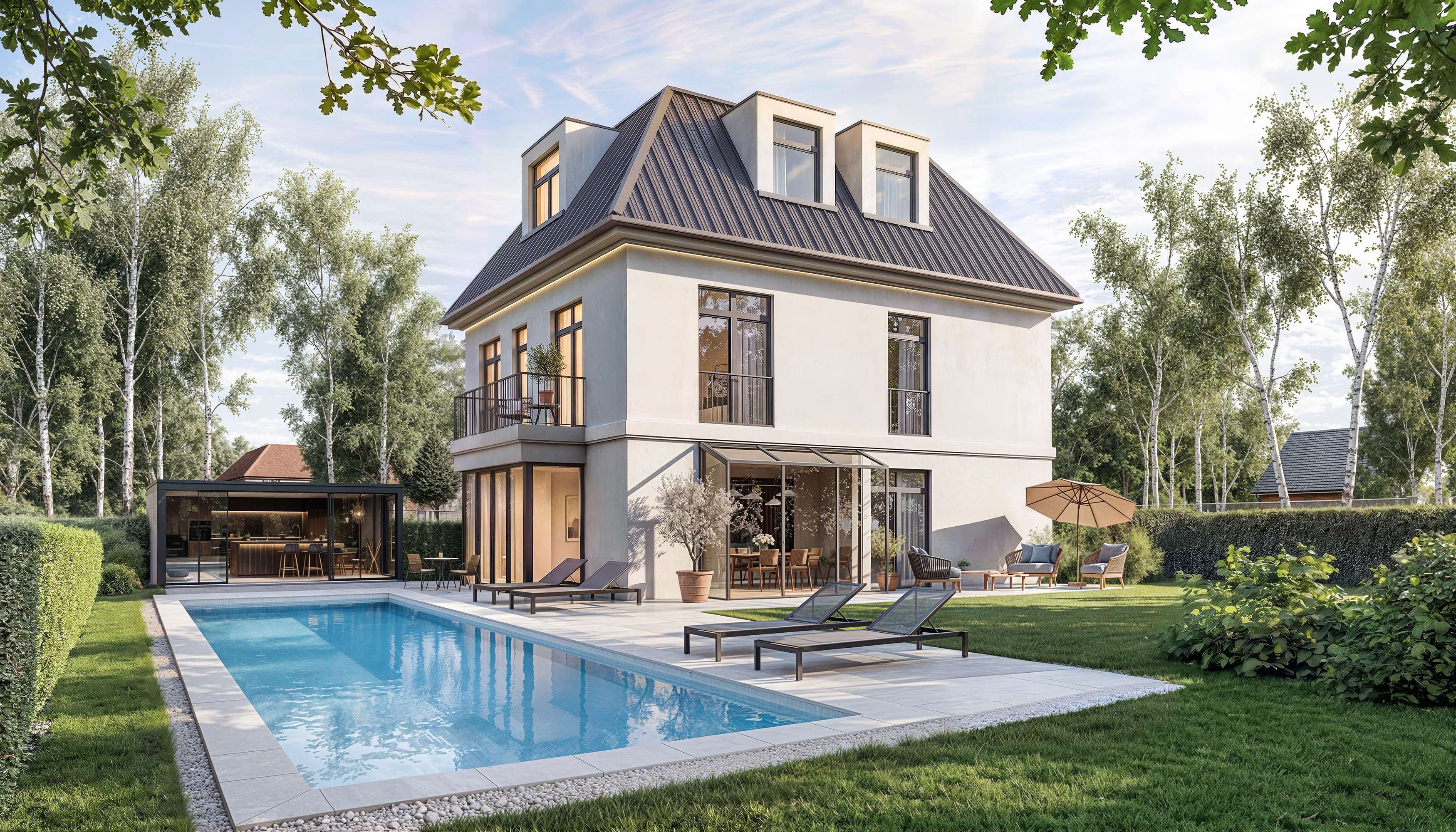 Luxuriöse Stadtvilla in bester Parklage - München