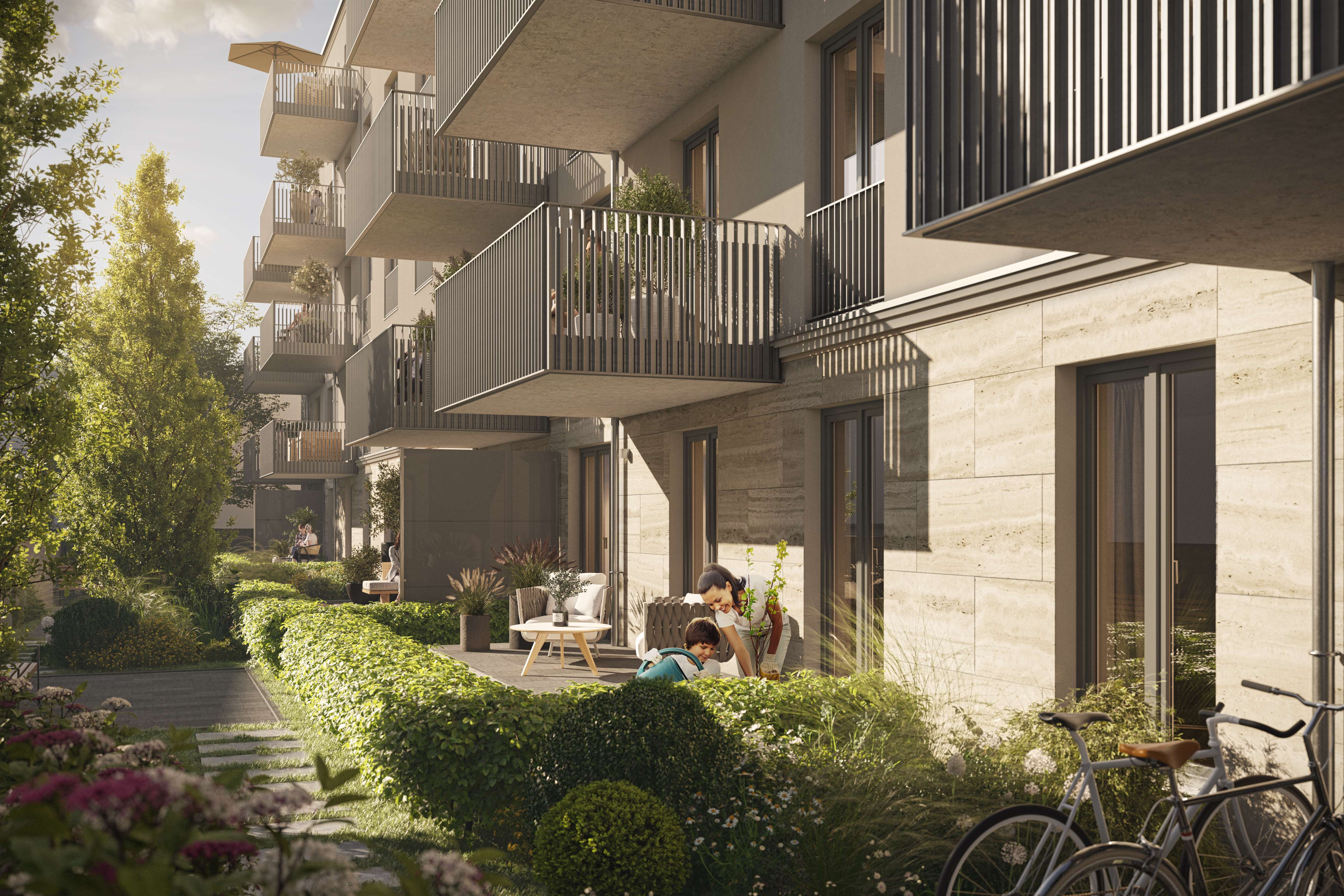 Neubauprojekt BAVARIA36 in Sendling