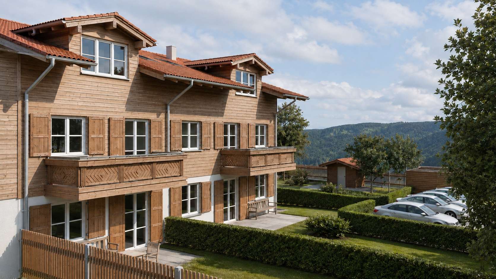 Neubauwohnung - Rettenberg mit Bergblick - Rettenberg