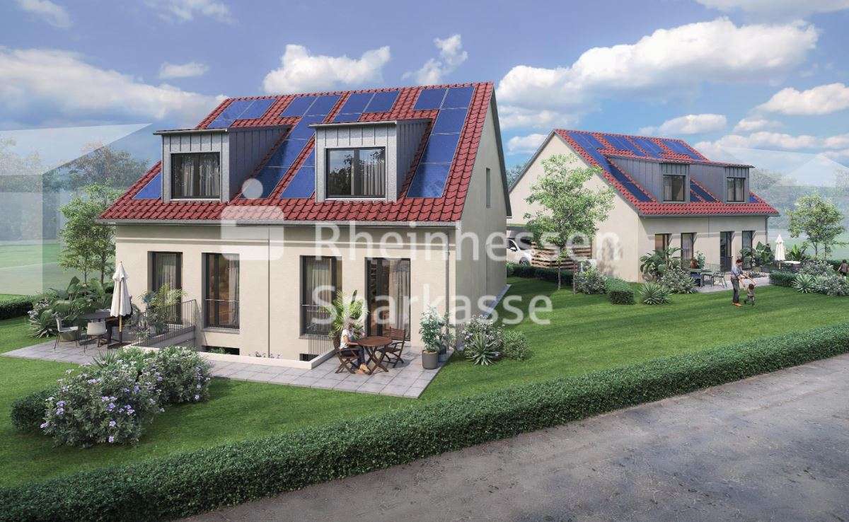 Neubau 4 Doppelhaushälften Albig - Albig