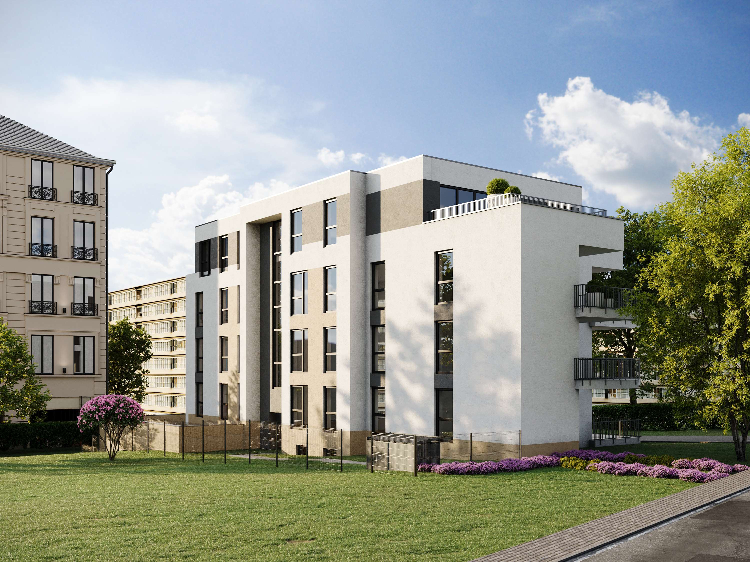 Modernes 11FH auf dem Kaßberg - KfW40 - Chemnitz