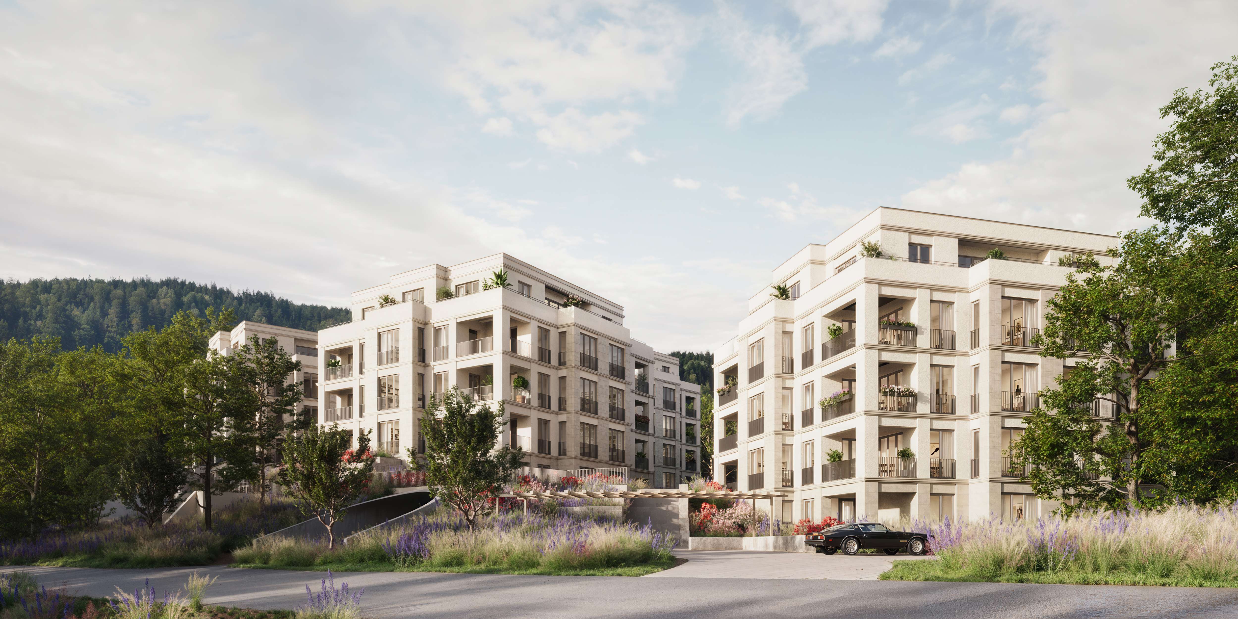 Wohnen am Rosengarten in Baden-Baden - Baden-Baden