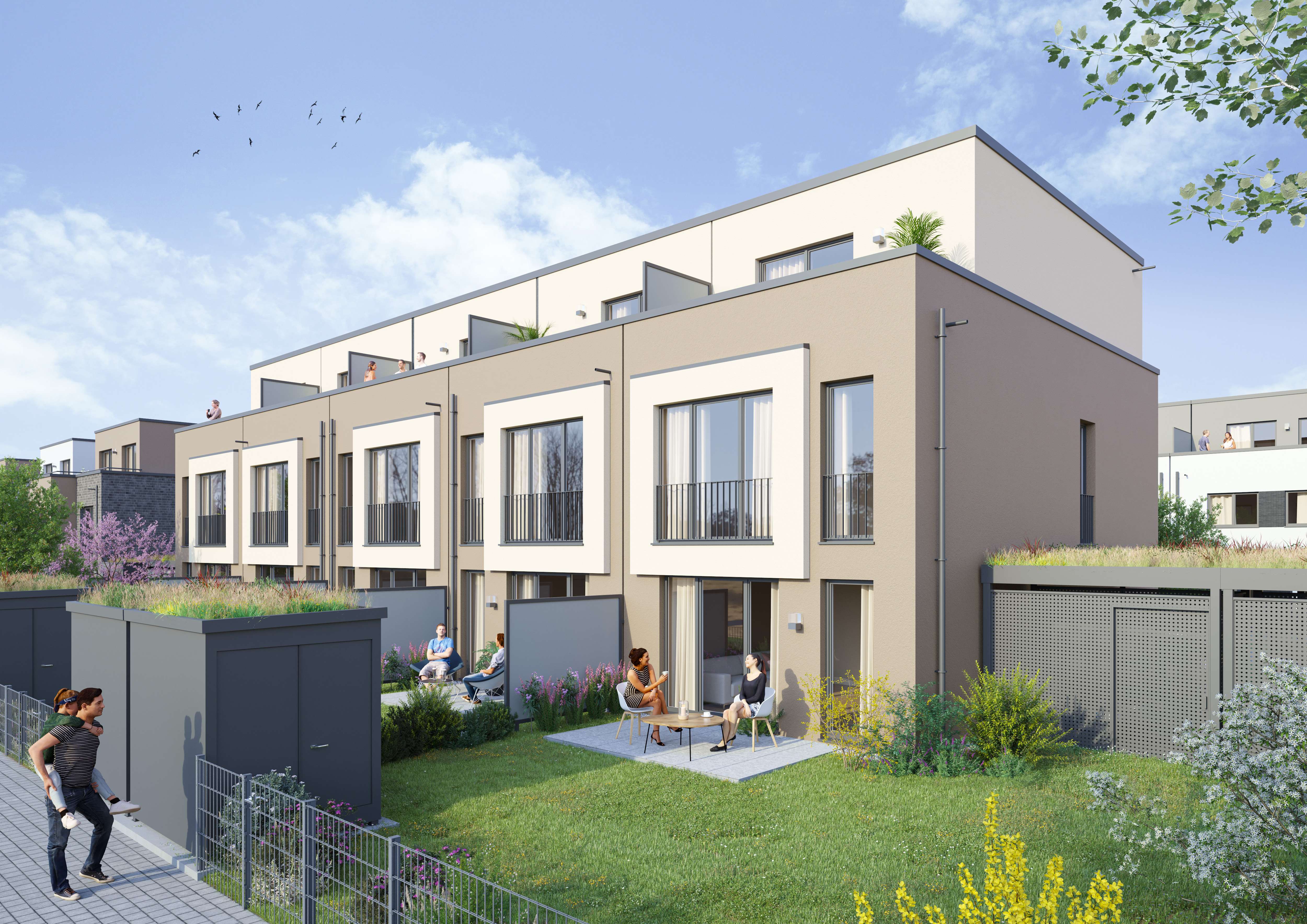 Langen, LiebigQuartier RH & DHH - Langen