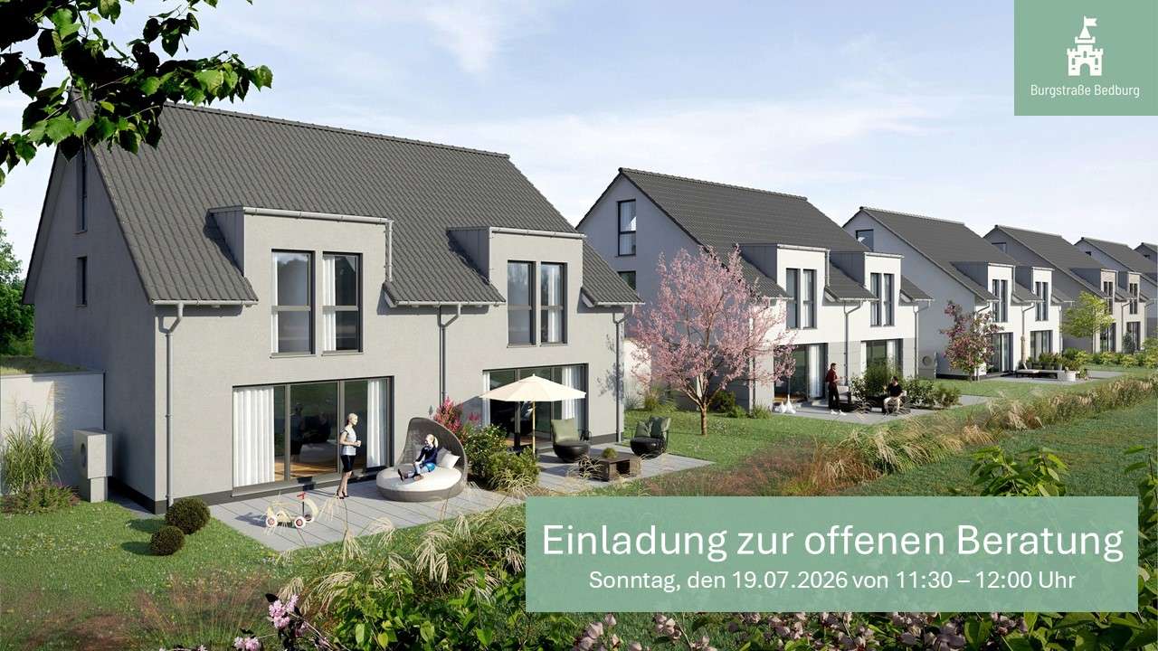 Familienfreundliche DHH in Bedburg - Bedburg