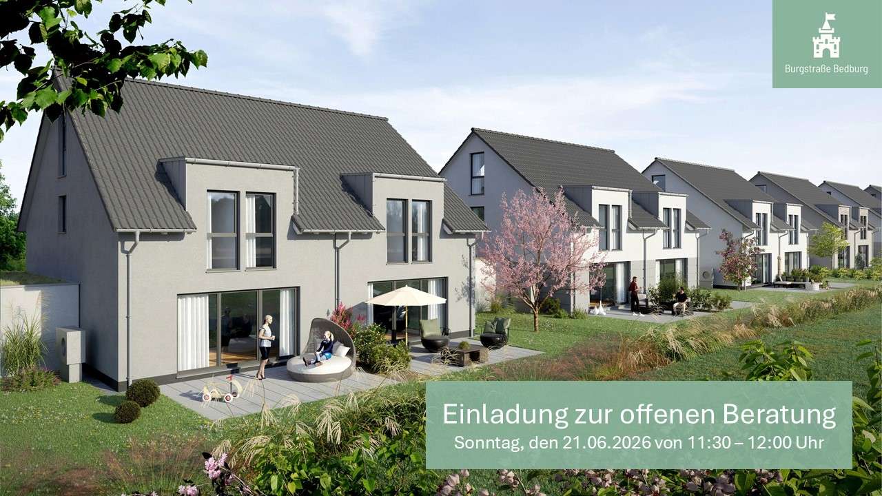 Familienfreundliche DHH in Bedburg - Bedburg