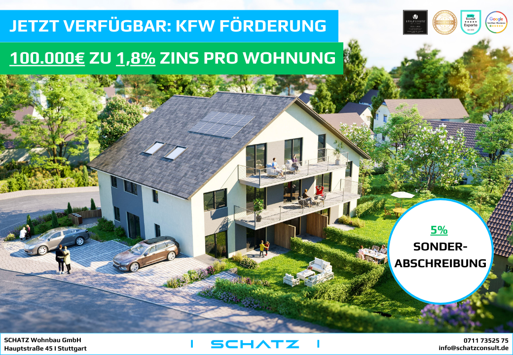 Fichten Nine - bis zu 100.000€ Förderung - Weissach